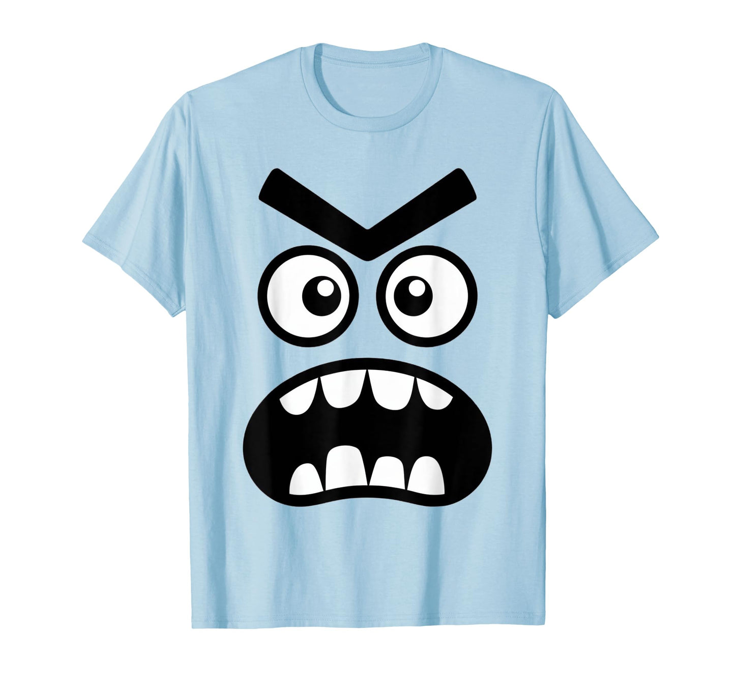 Creepy Carrots Face Halloween Funny Costume Kids Boys Women T-Shirt