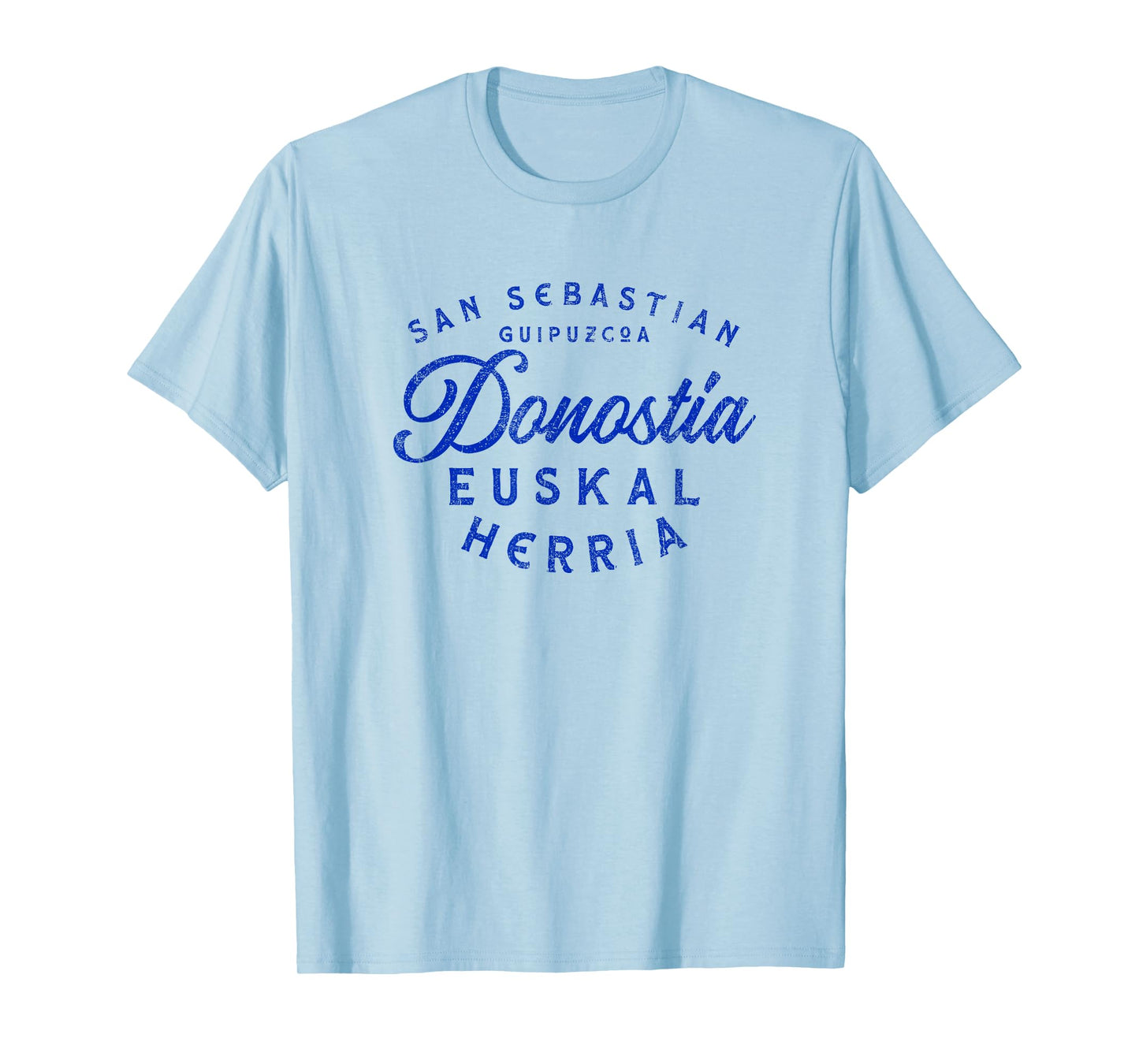 San Sebastian Guipuzcoa - Donostia Euskal Herria Basque T-Shirt