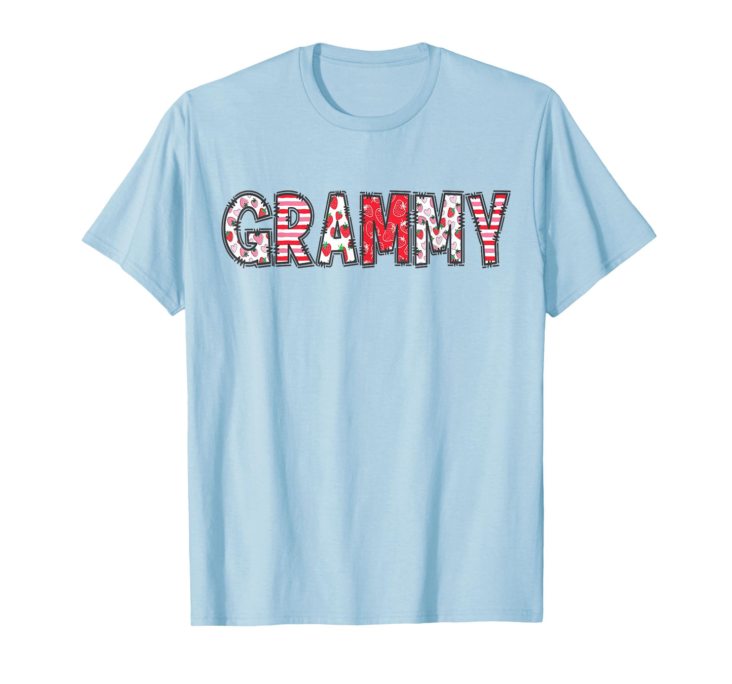GRAMMY Of The Berry First Birthday Strawberry Family Party T-Shirt