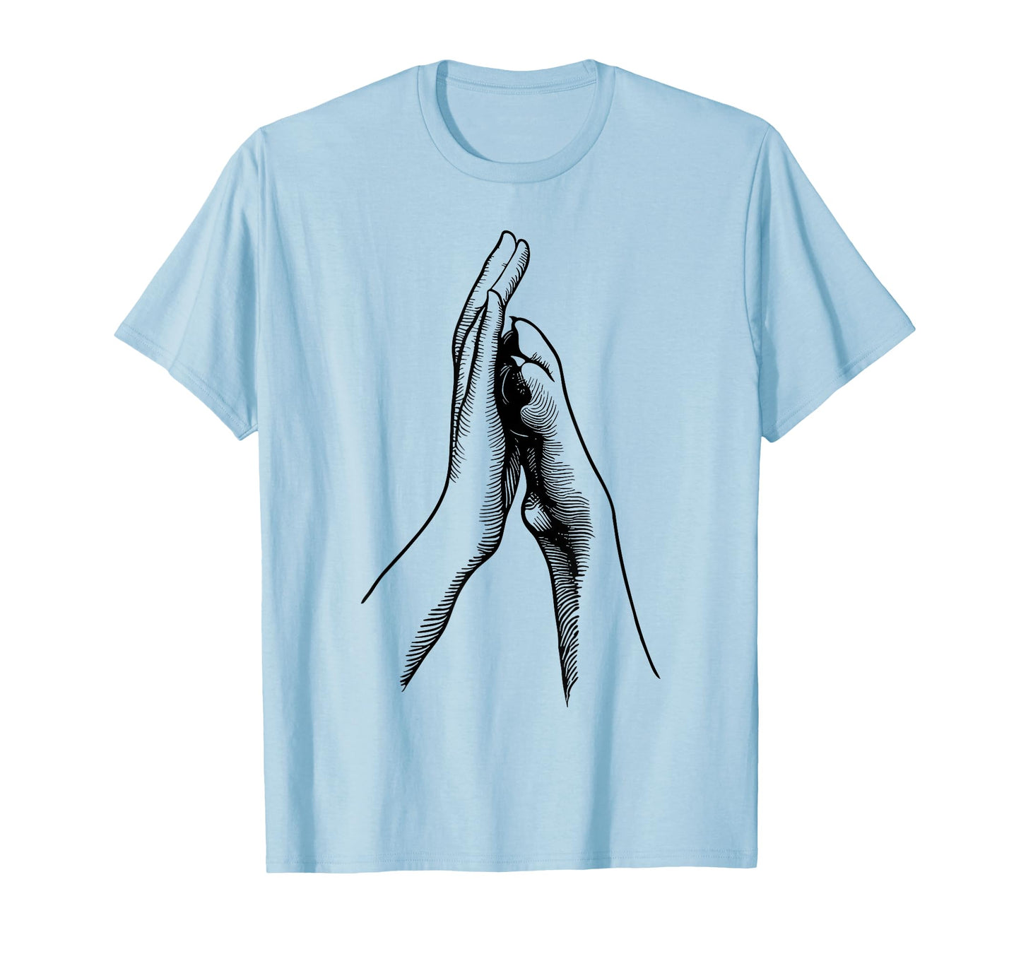 Dog Paw Human Hand High Five T-Shirt