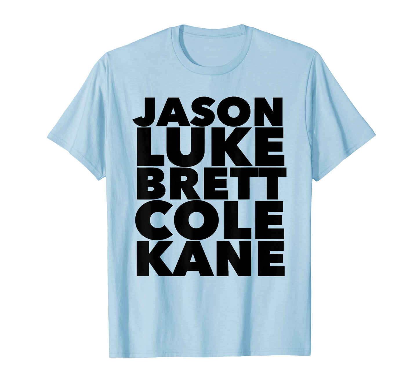 Jason Luke Cole Kane Brett Country Music Tee Shirt T-Shirt