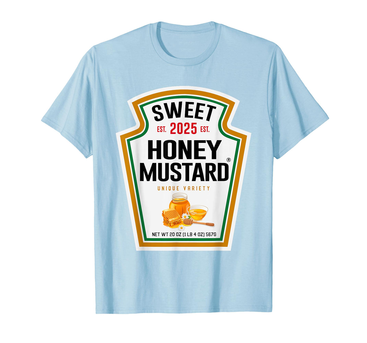 Honey Mustard DIY Halloween Costume Matching Group Funny T-Shirt