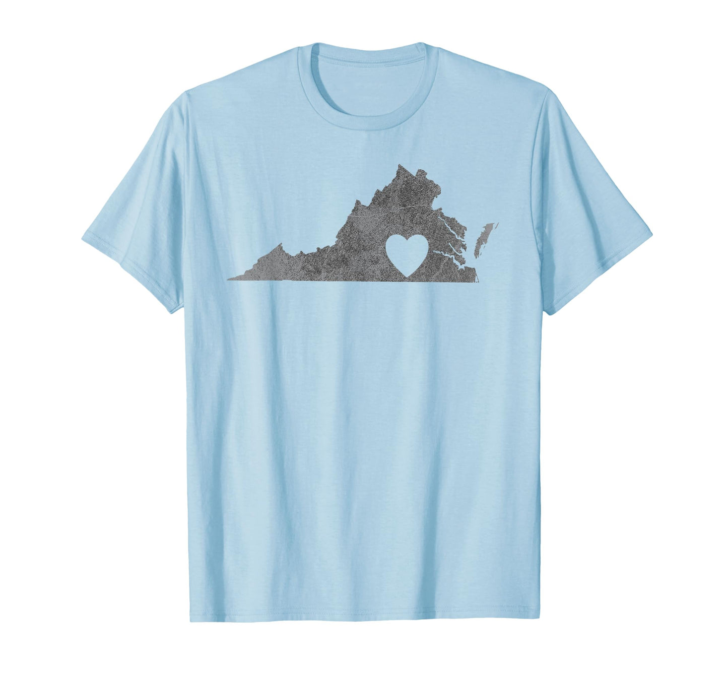 Virginia Lovers State Heart Shirt | Vintage Throwback Gift T-Shirt