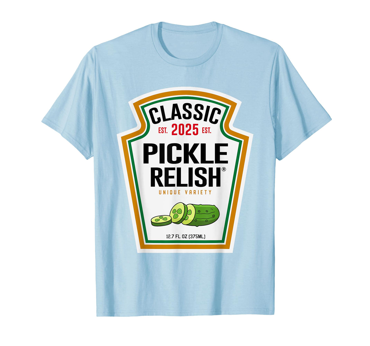 Pickle Relish DIY Halloween Condiment Costume Matching Funny T-Shirt