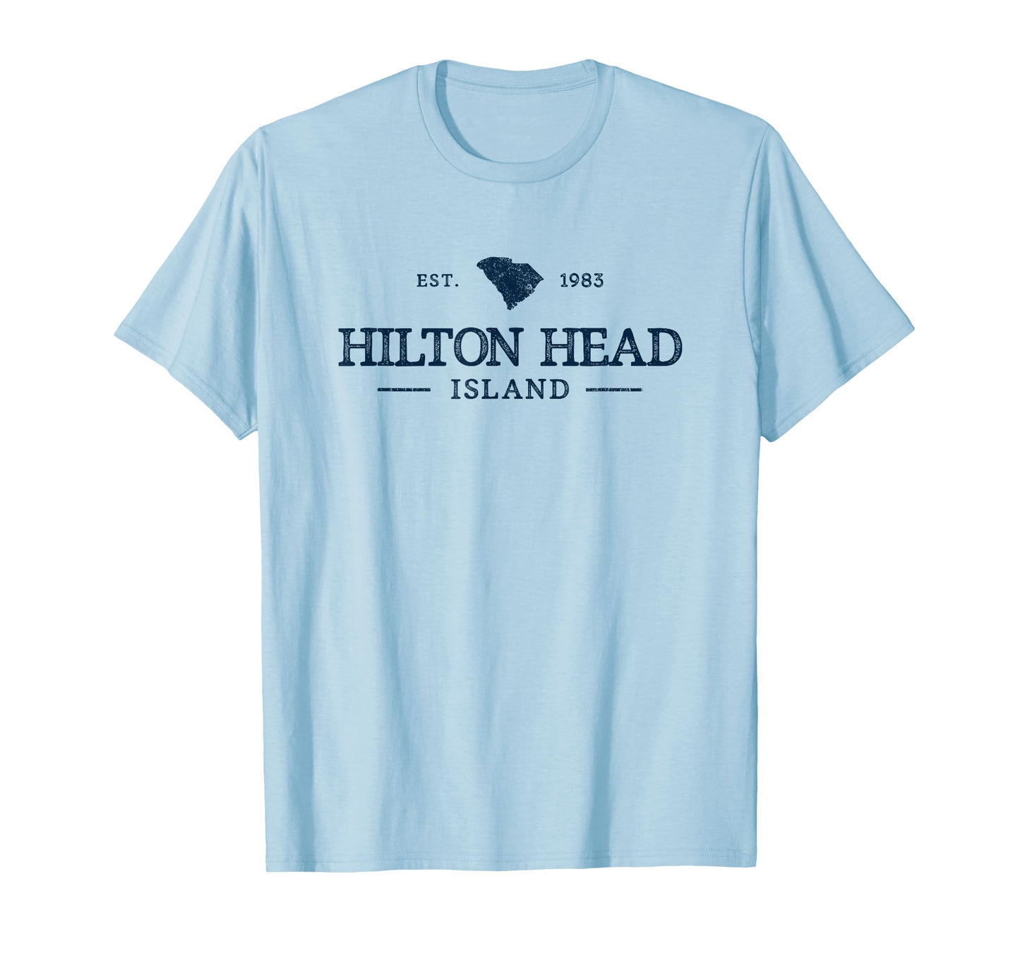 Retro Hilton Head South Carolina Est 1983 Vintage Souvenir T-Shirt