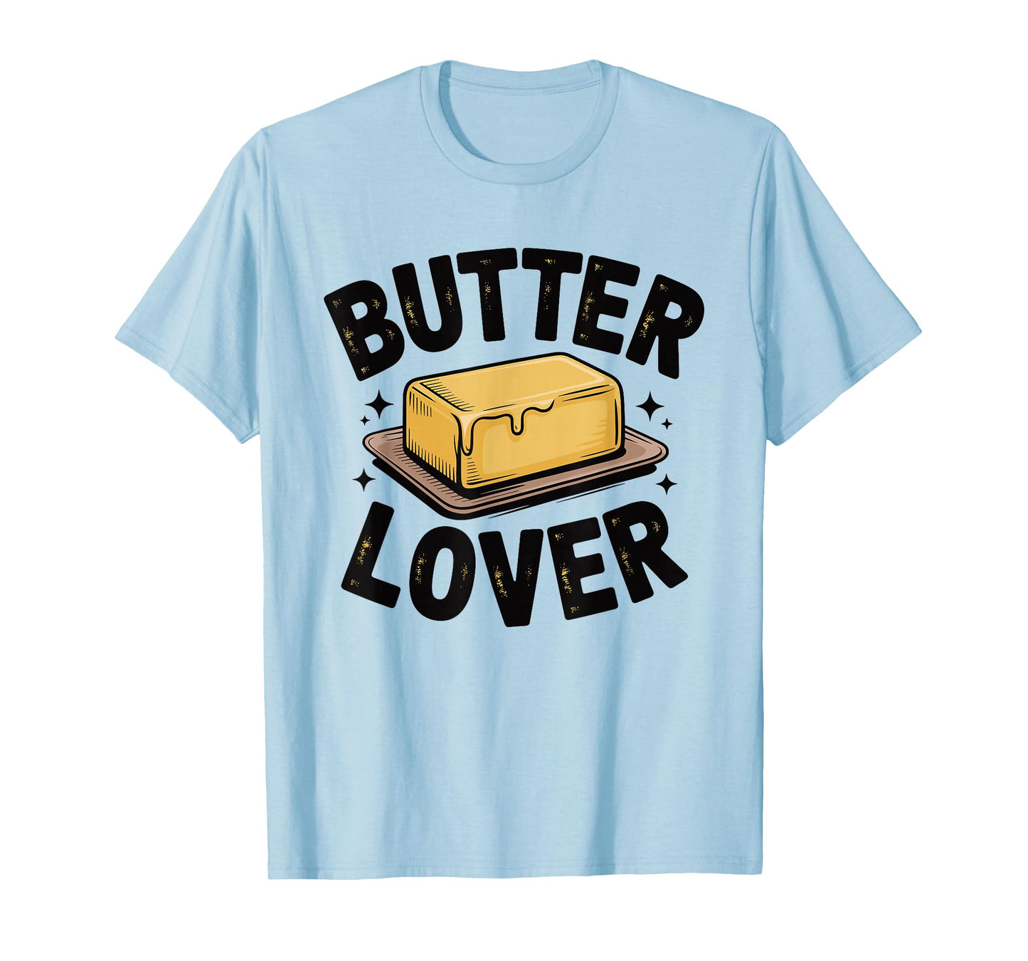 Butter Lover Retro Funny Food Kitchen Grass Fed Buttery T-Shirt