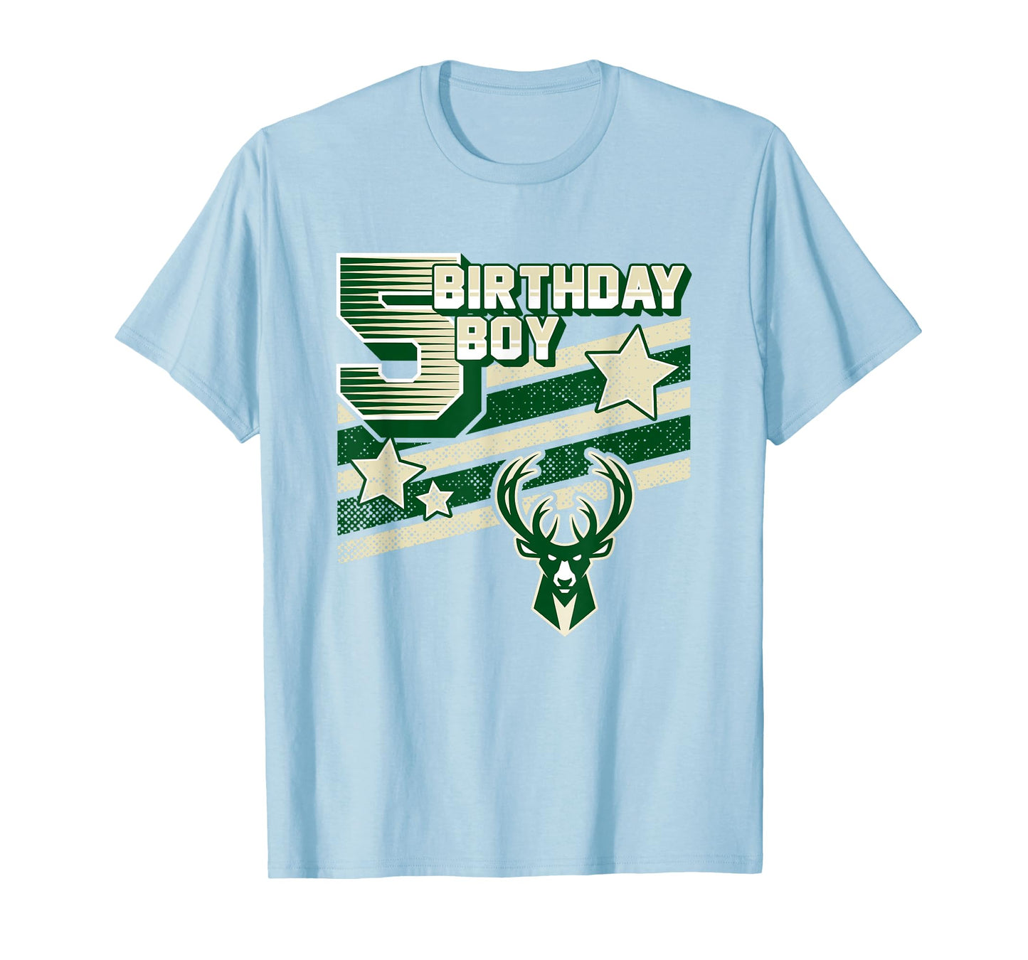 NBA Milwaukee Bucks 5th Birthday Boy T-Shirt