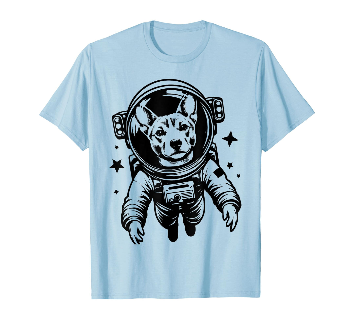 Dog Dad Mom Space - Astronaut Basenji T-Shirt for Men Women