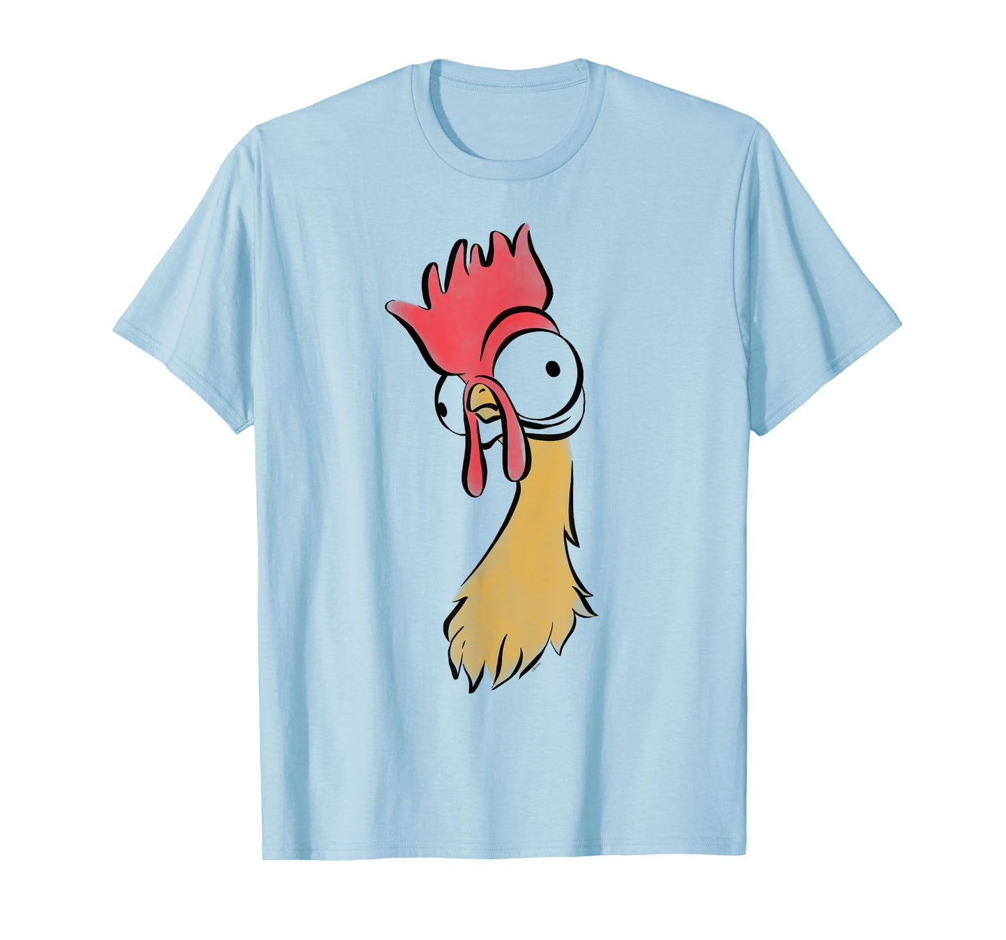 Disney Moana Heihei Rooster Chicken Big Face Costume T-Shirt