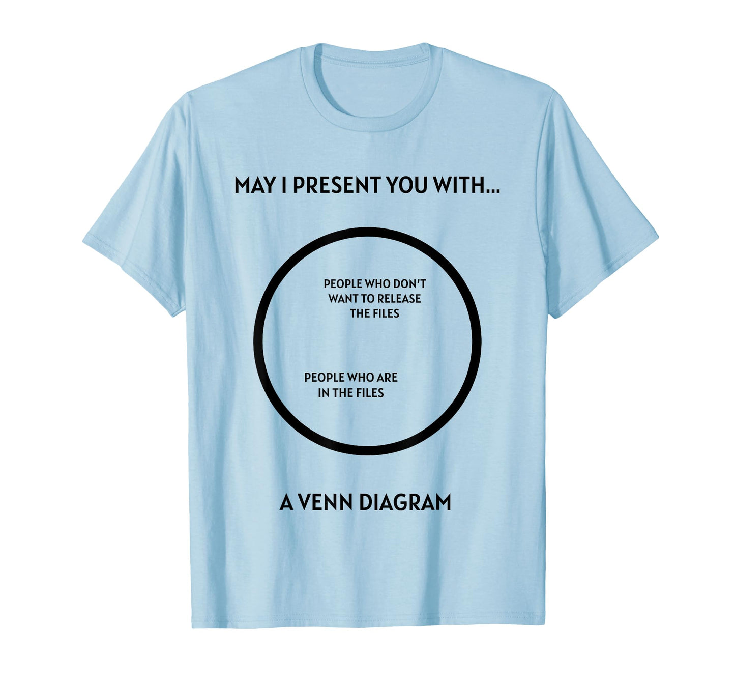 May I Present You with A Venn Diagram People Who are in The T-Shirt