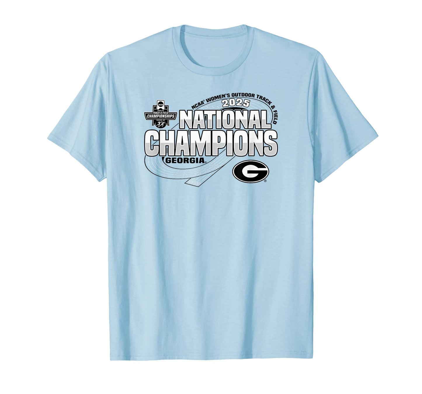 Georgia Bulldogs W Outdoor Track&Field National Champs 2025 T-Shirt
