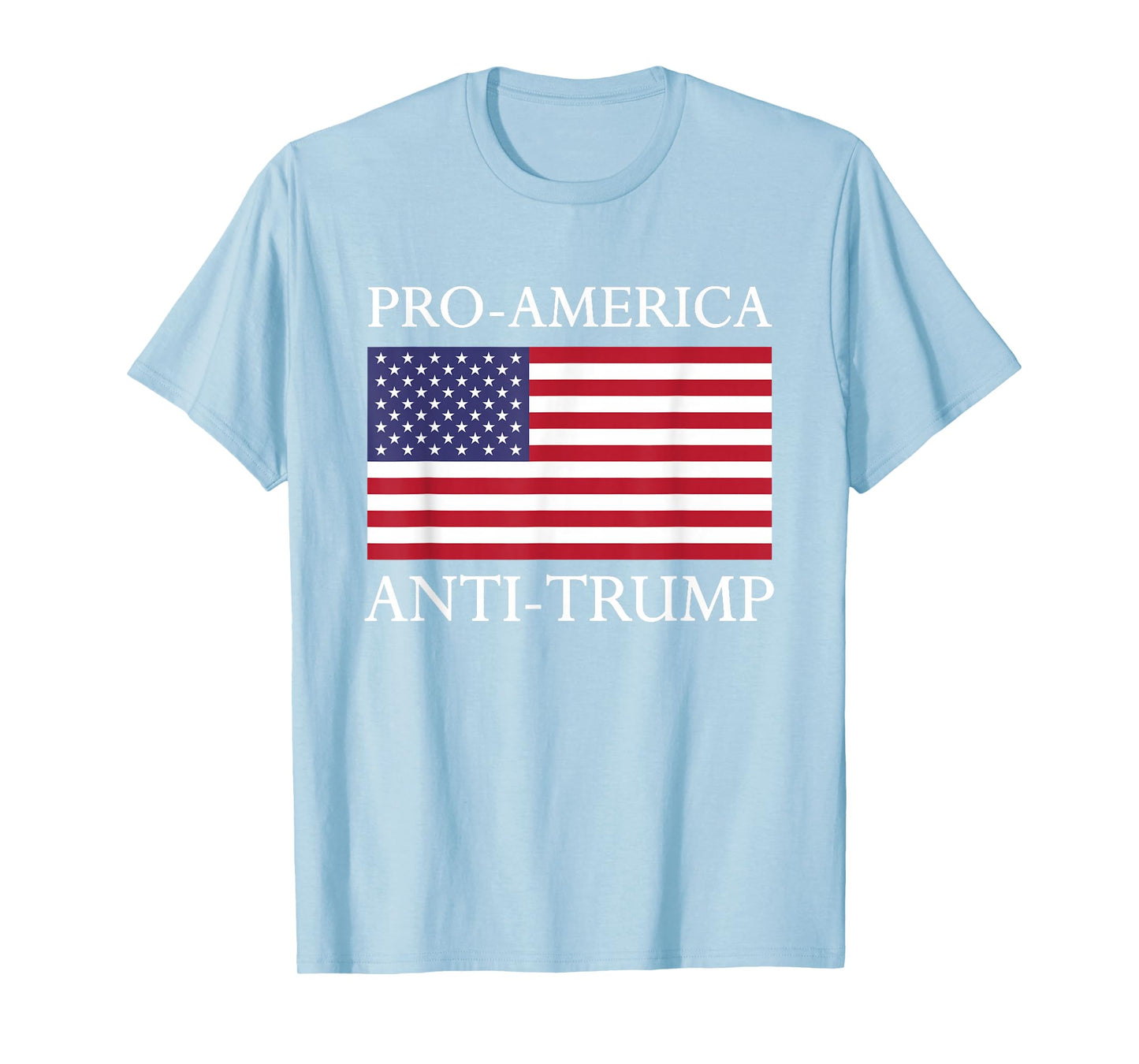 Pro-America Anti-Trump - American USA Flag Resist T-Shirt