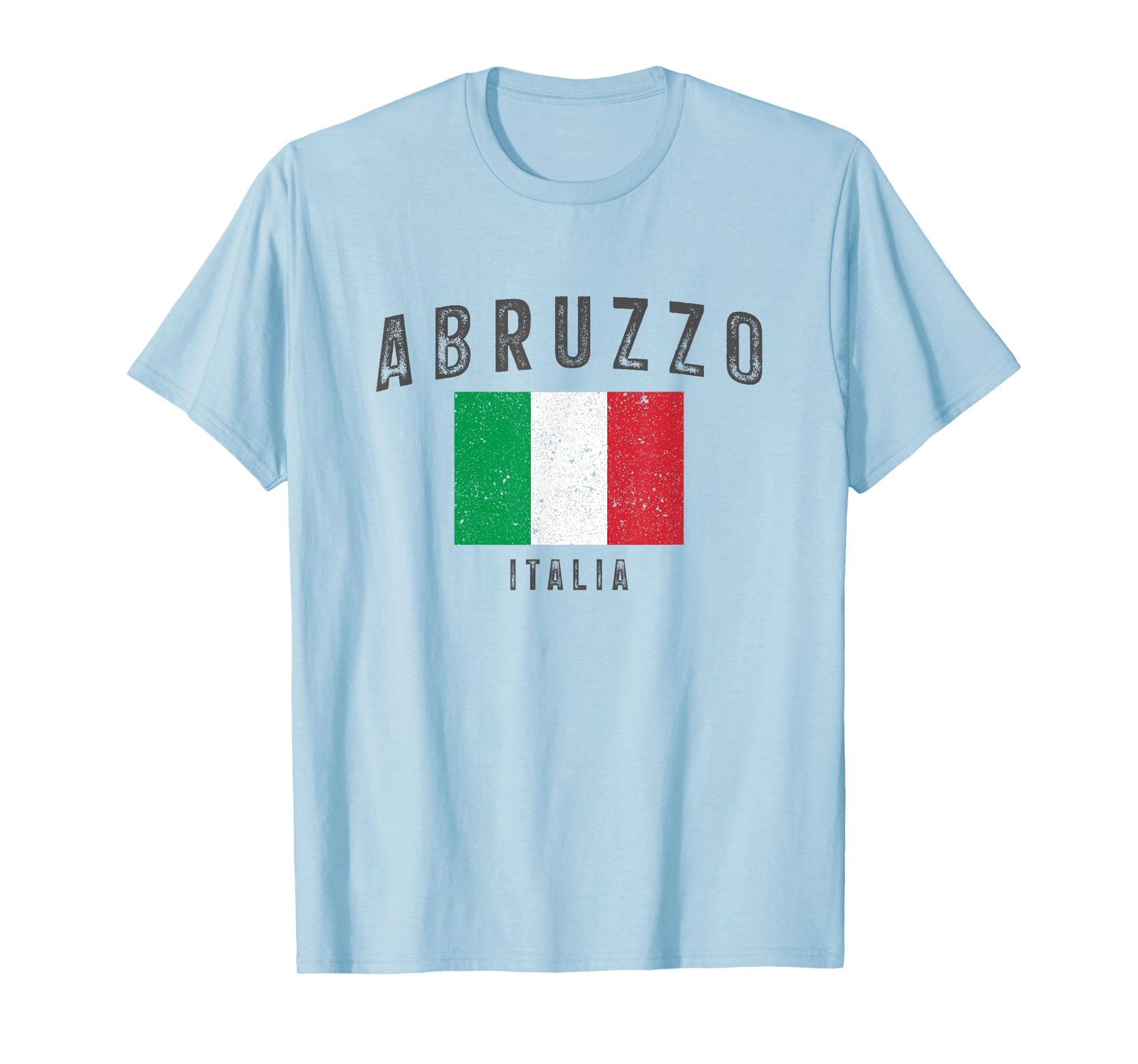 Abruzzo Region, Italy Italia Flag Italian Home Root Family T-Shirt
