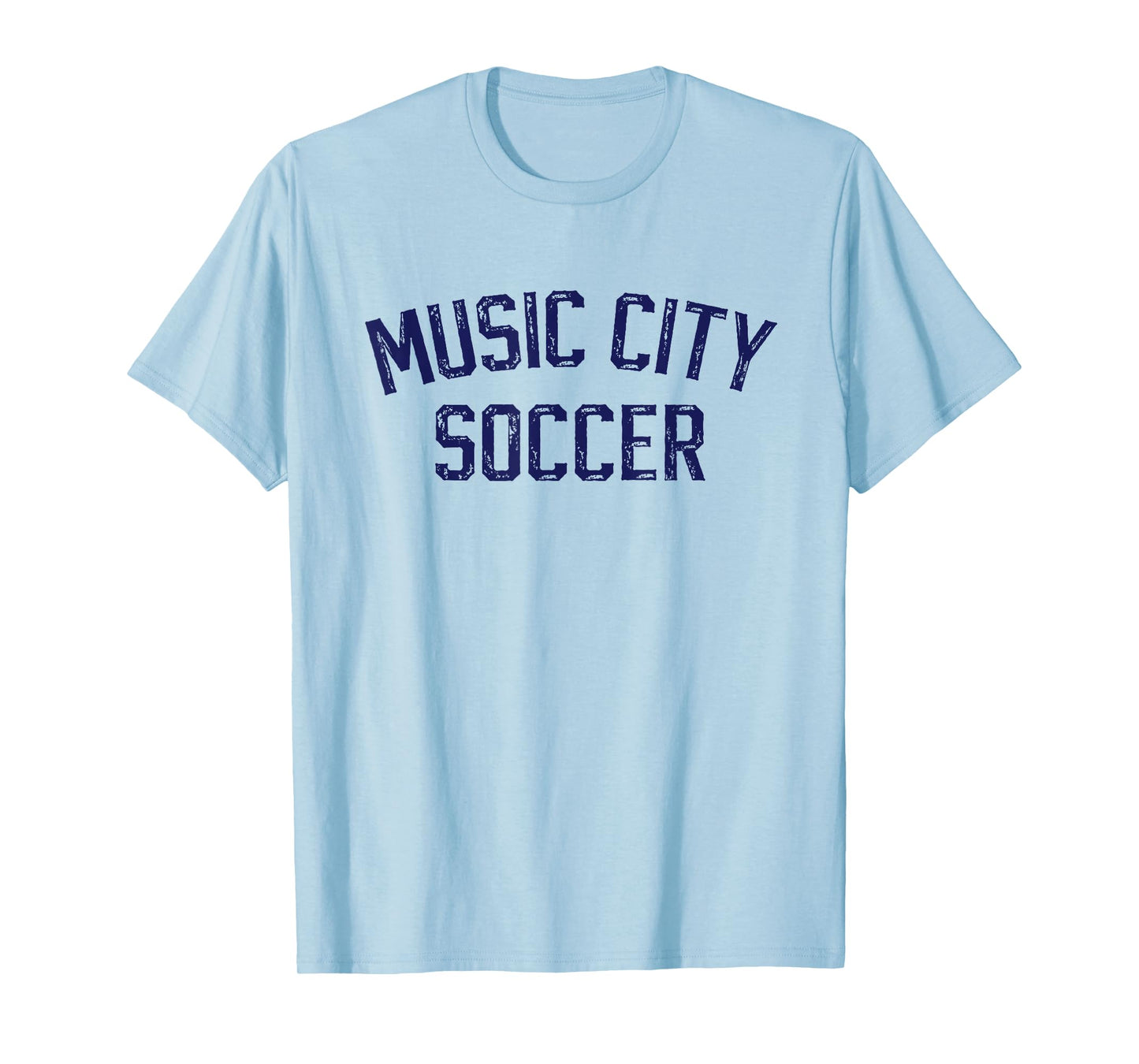 Vintage Soccer Nashville Music City Soccer Retro Fan T-Shirt