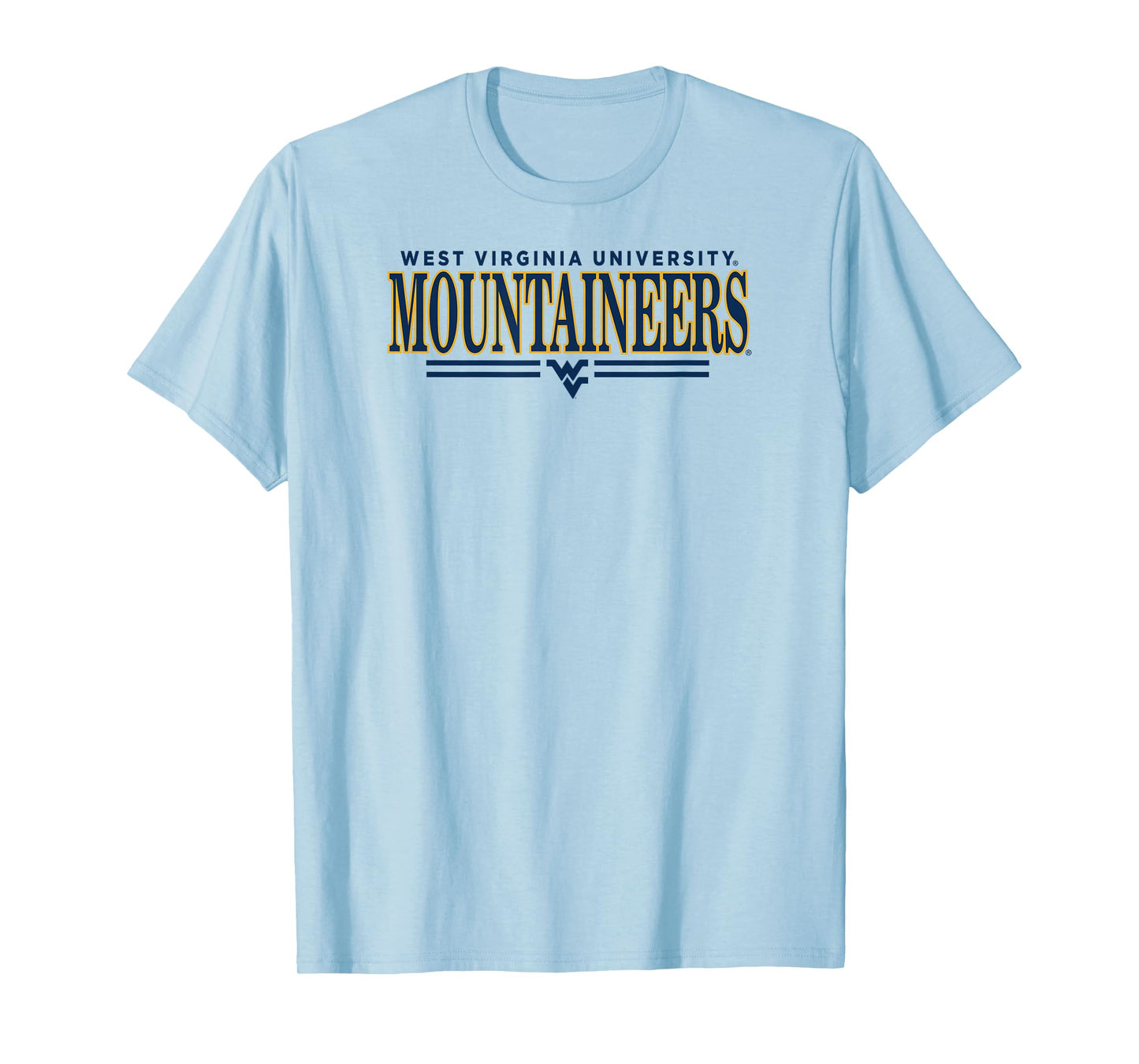 West Virginia Mountaineers Regalia Gray Officially Licensed T-Shirt