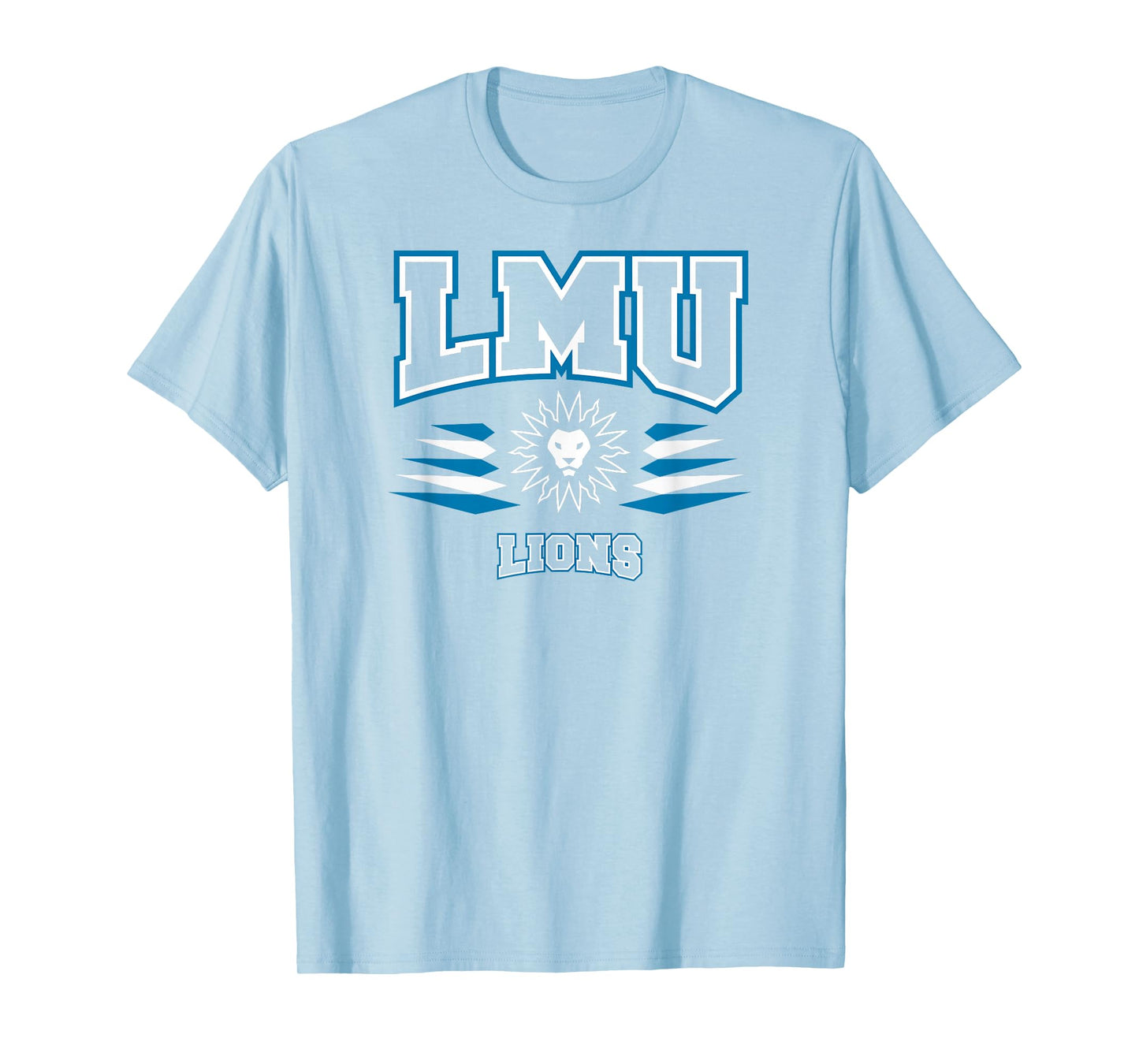 Loyola Marymount Lions Retro Diamond Red Officially Licensed T-Shirt