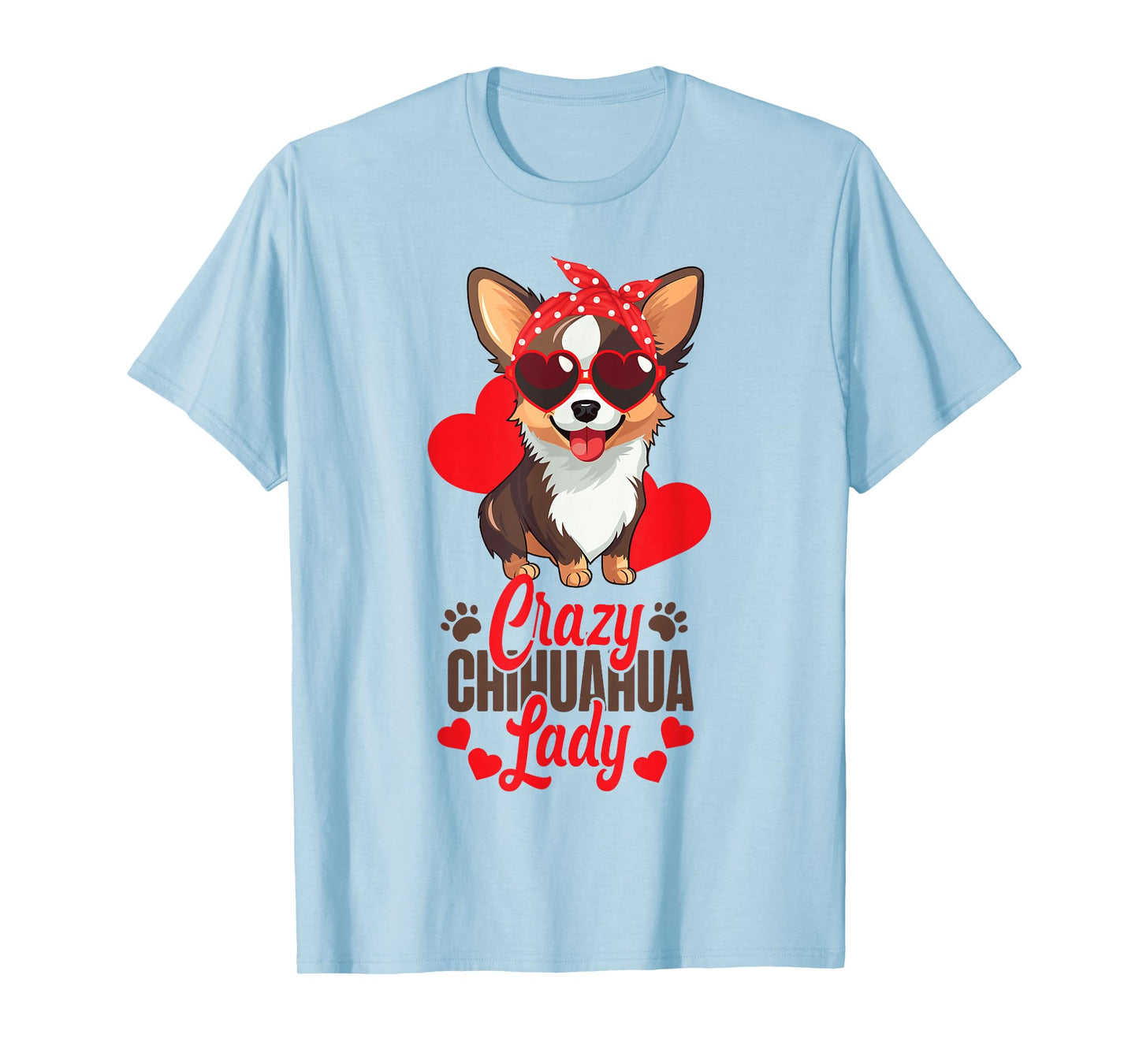 Chihuahua Chihuahueño Crazy Chihuahua Lady T-Shirt
