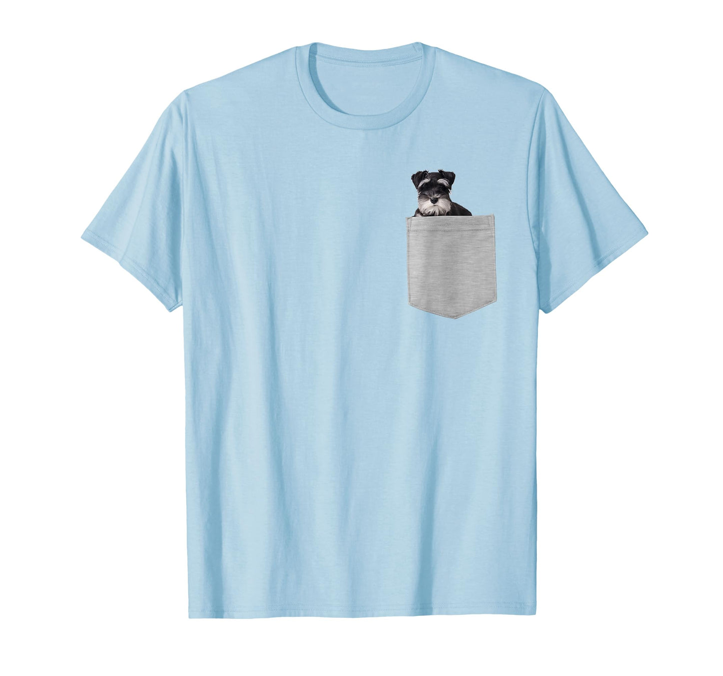 Dog in Your Pocket Miniature Schnauzer T-Shirt