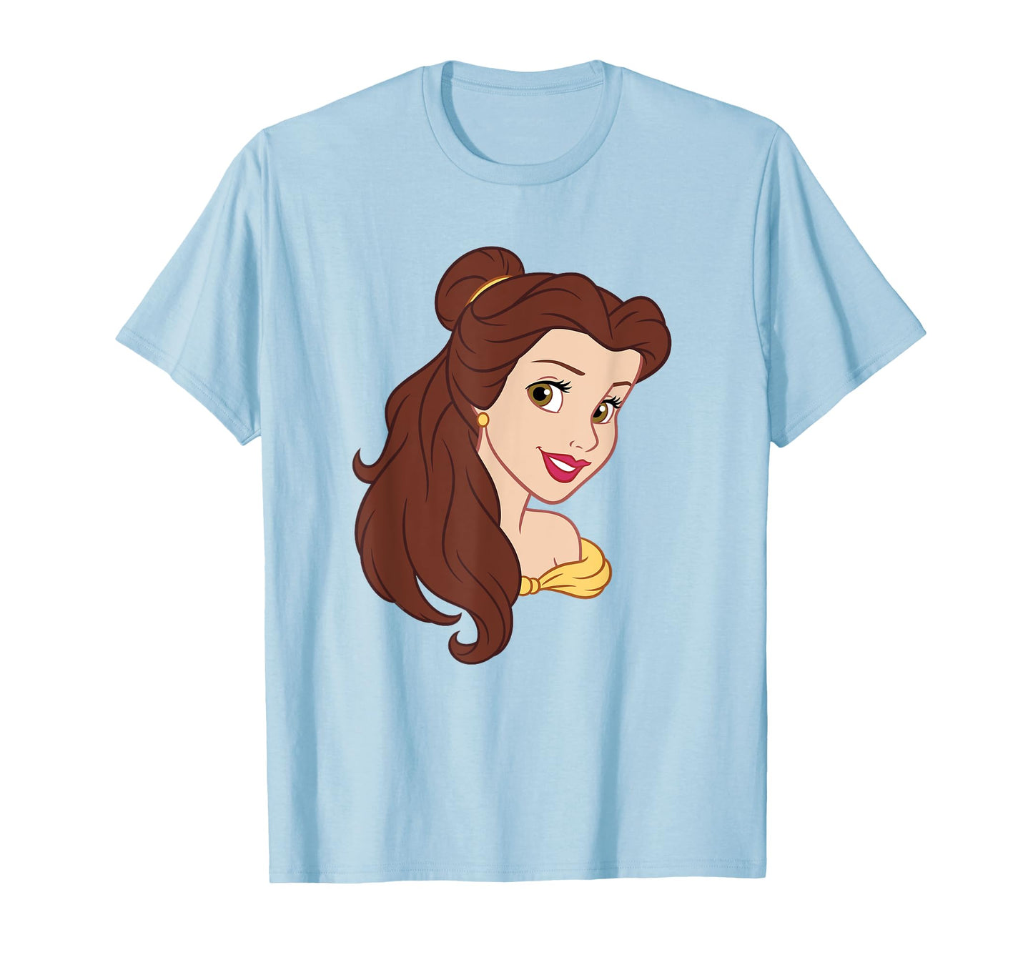 Disney Beauty and the Beast Princess Belle Big Face Costume T-Shirt