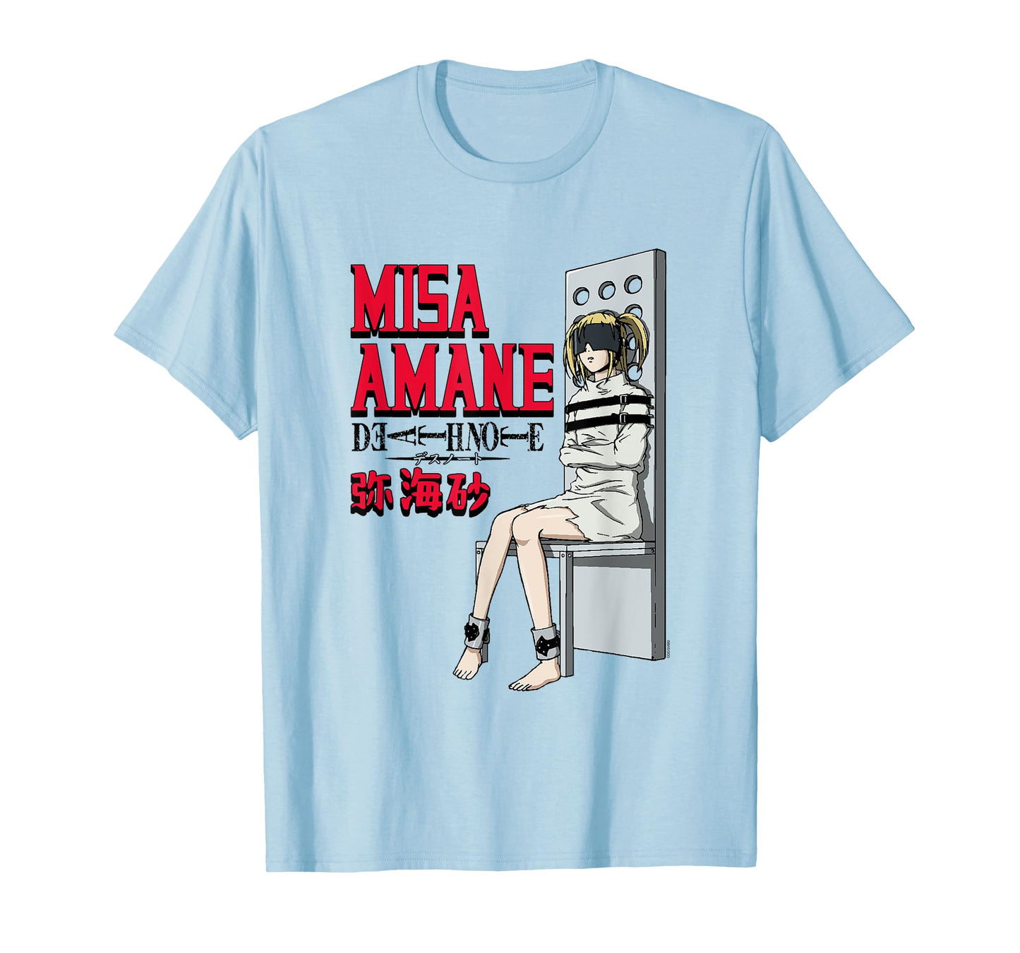 Death Note Misa Amane in Chair Anime T-Shirt