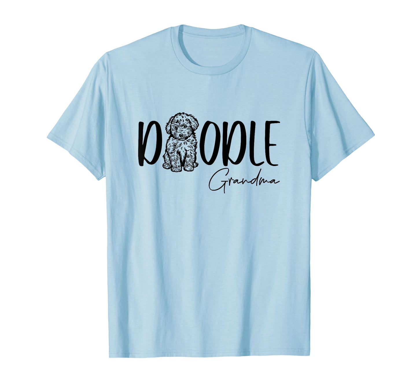 Doodle Grandma Cute Doodle Family Doodle Owner Nana Mimi T-Shirt