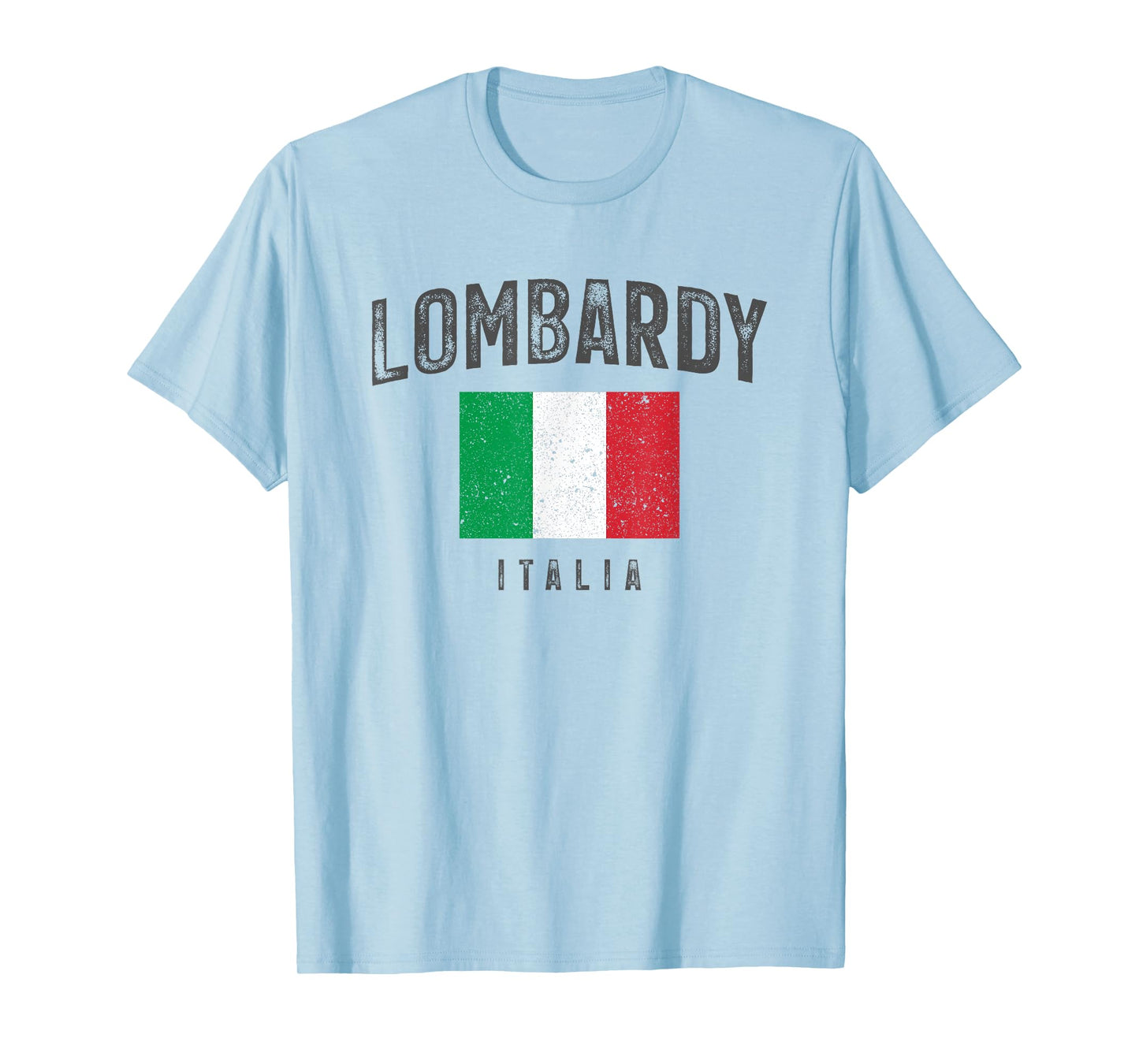 Lombardy Region Italy Italia Flag Italian Home Root Love T-Shirt