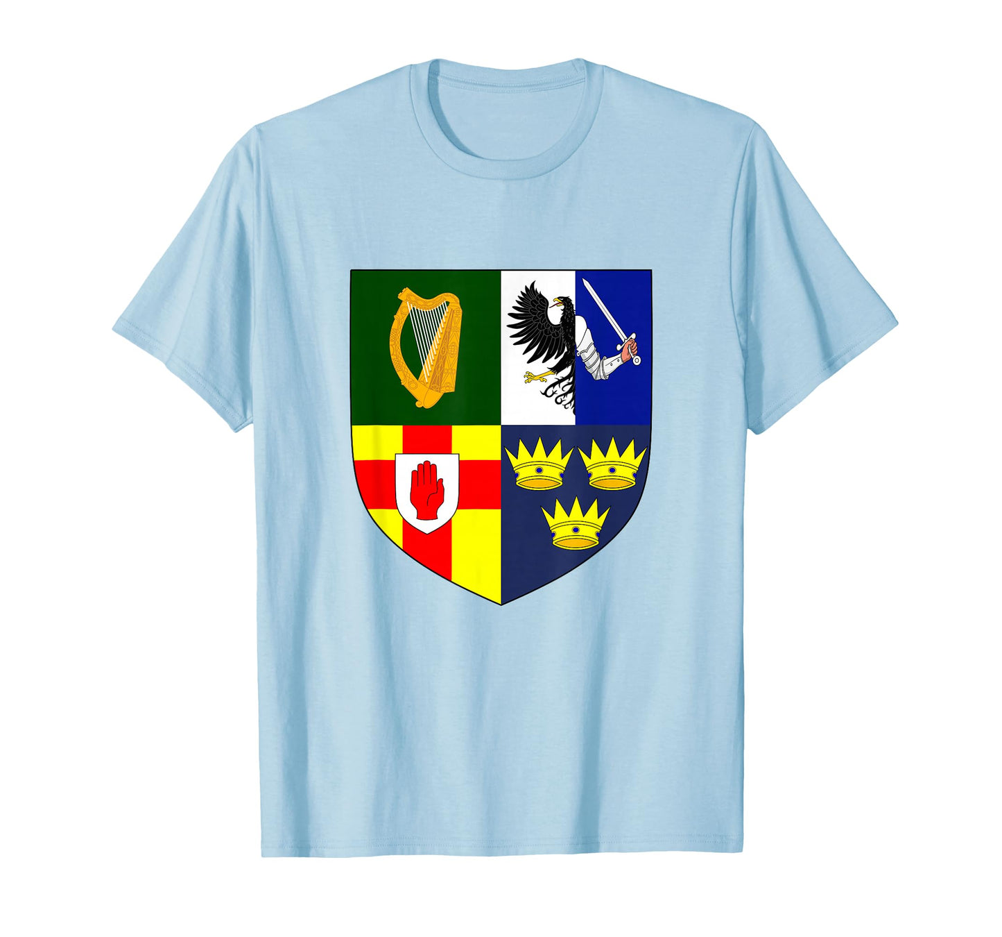 Ireland Provinces Coat of Arms Irish Emblem T-Shirt