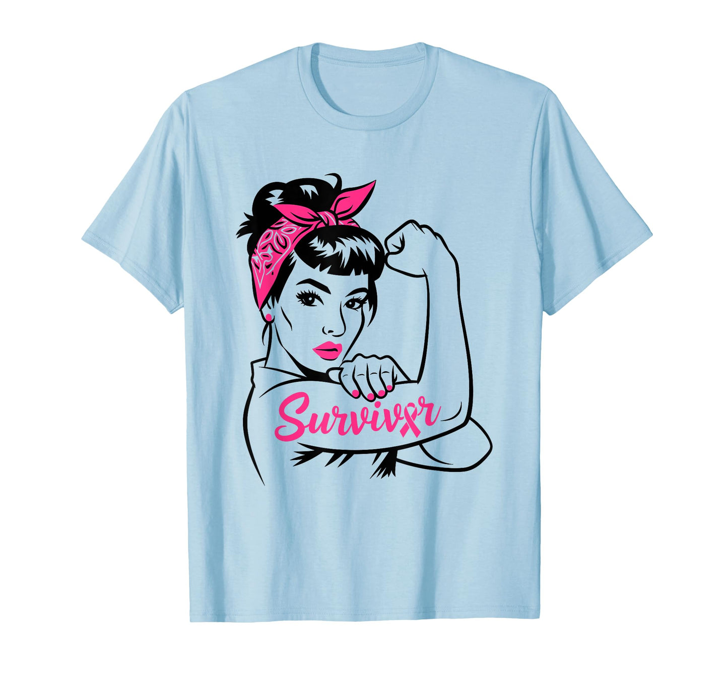 Breast Cancer Survivor Pink Awareness T-Shirt