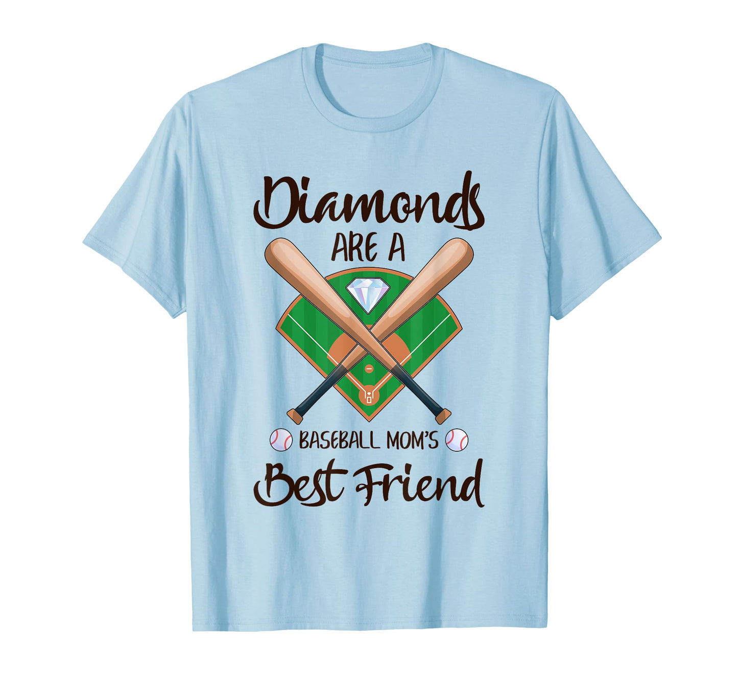 Funny Baseball Mom Saying T-Shirt