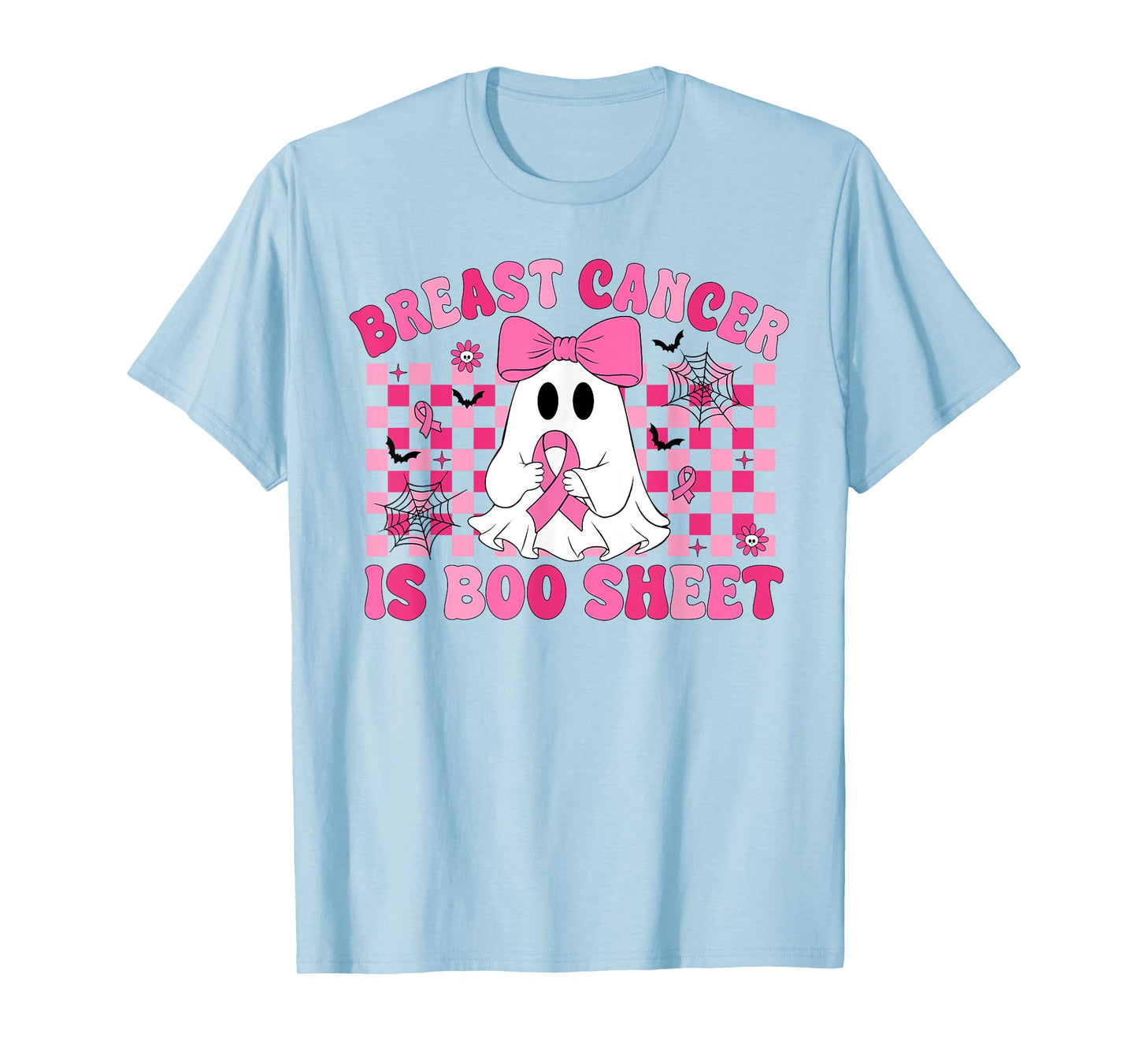 Breast Cancer Is Boo Sheet Breast Cancer Awareness Halloween T-Shirt