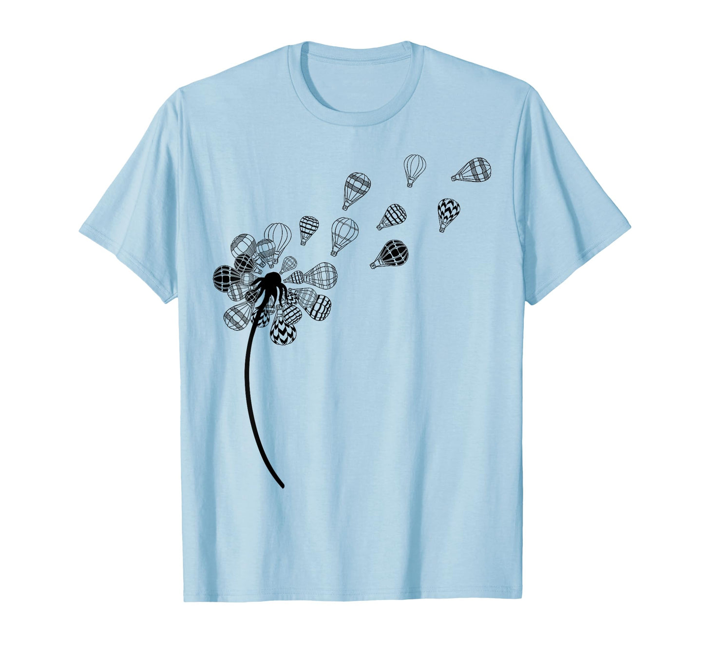 Dandelion Ballooning Shirt Hot Air Balloon Pilot Balloonist T-Shirt