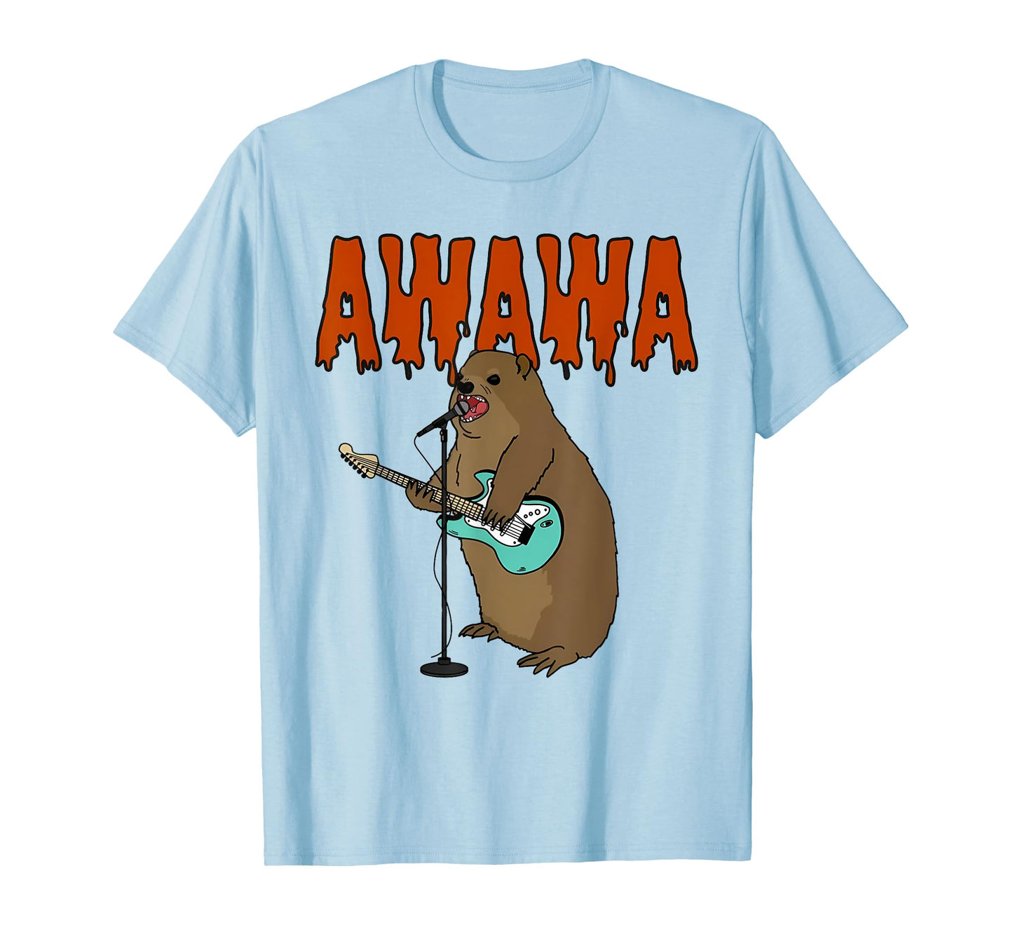 Mama Funny Hyrax Screaming Mom Hyrax Meme Animal T-Shirt