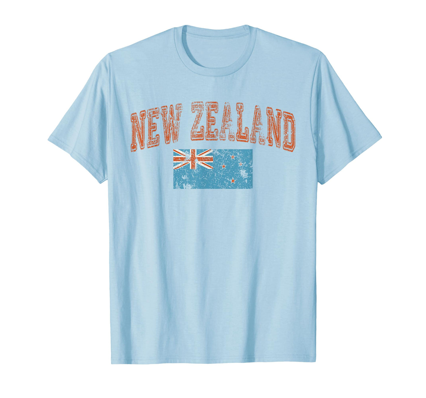 Vintage Retro Faded New Zealand Flag Zealander Pride T-Shirt