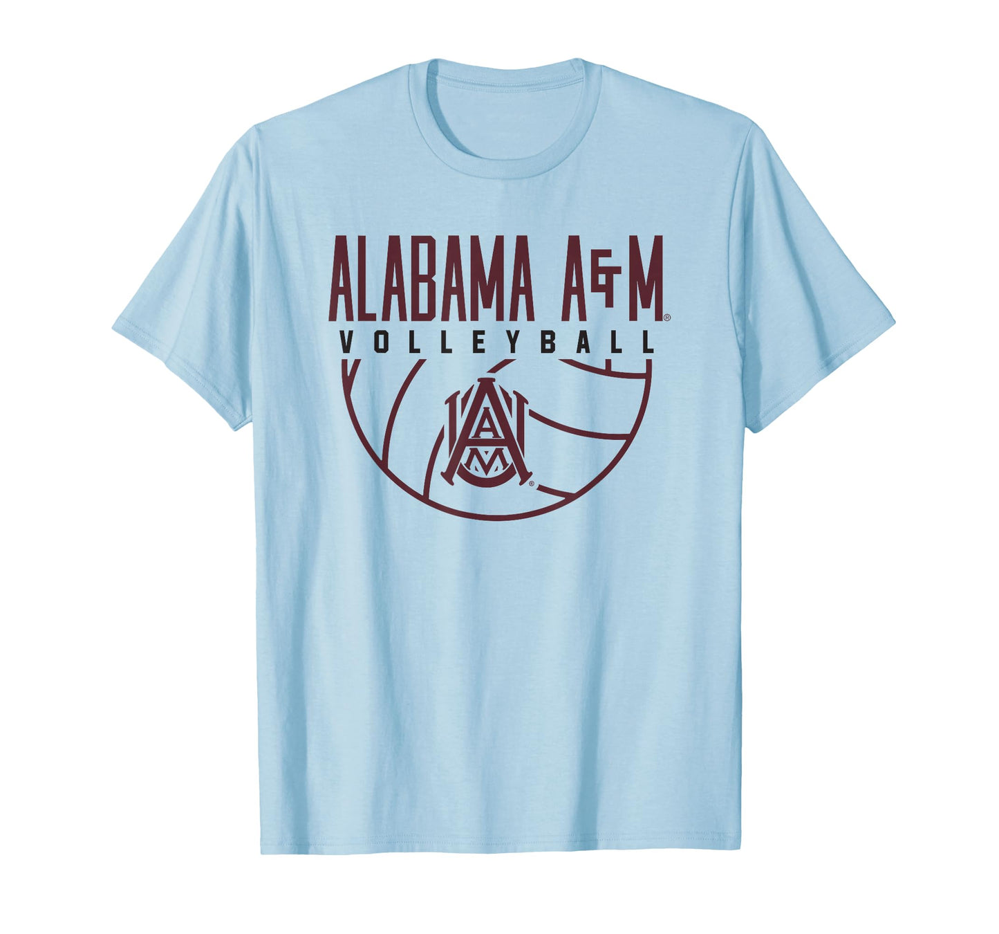 Alabama A&M University Bulldogs Volleyball Arch T-Shirt