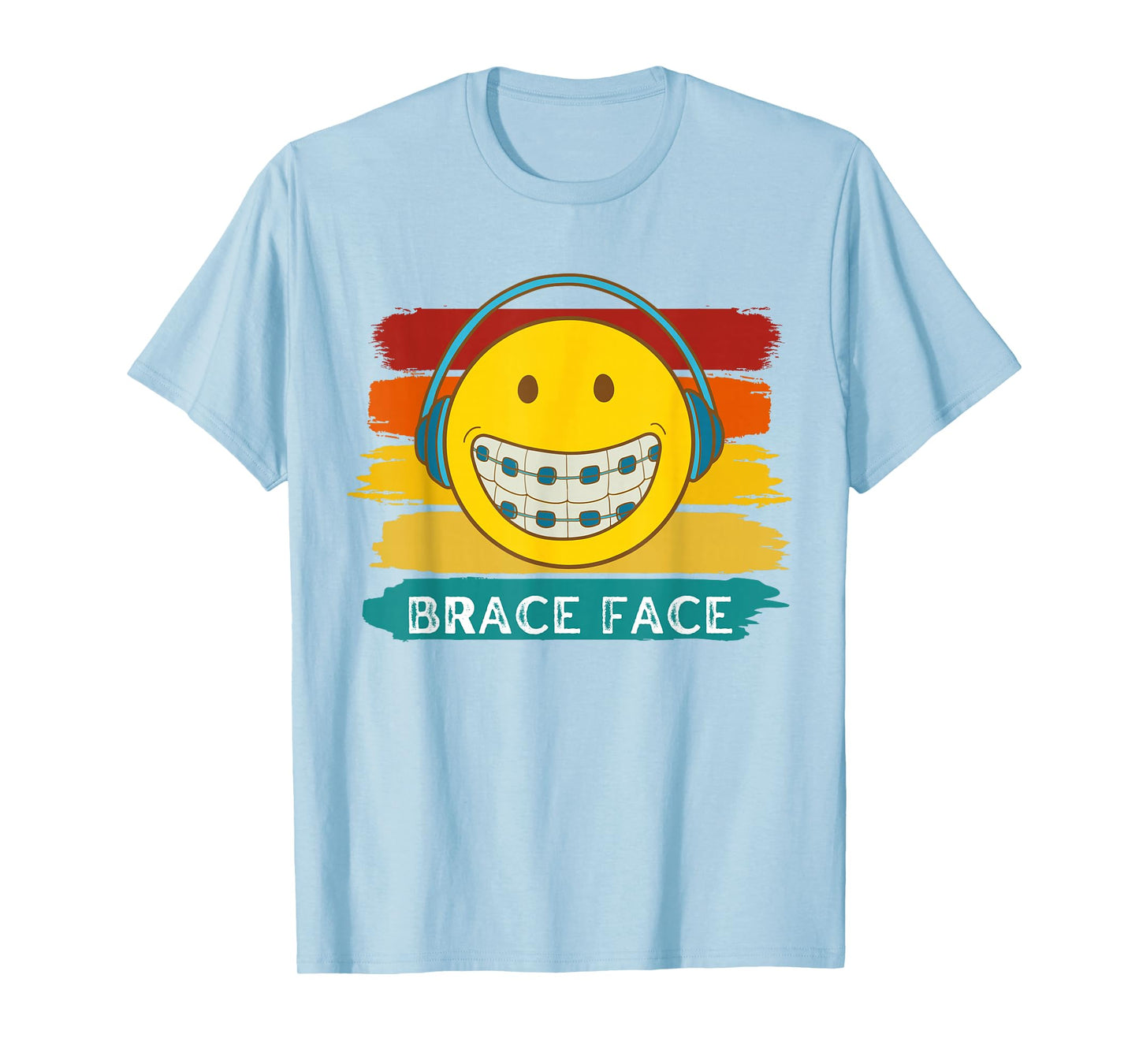 RETRO SMILE BRACE FACE Orthodontic Braces T-Shirt