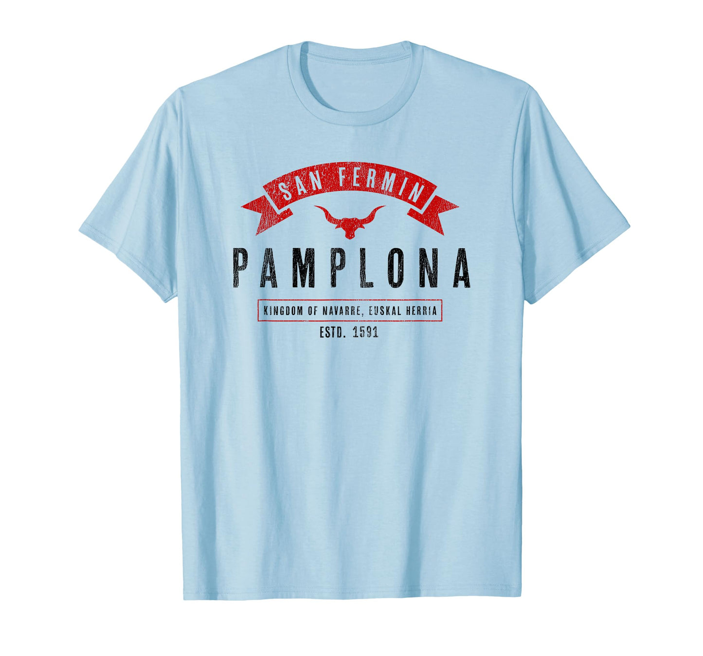 Basque: Pamplona Shirt / San Fermin T-Shirt