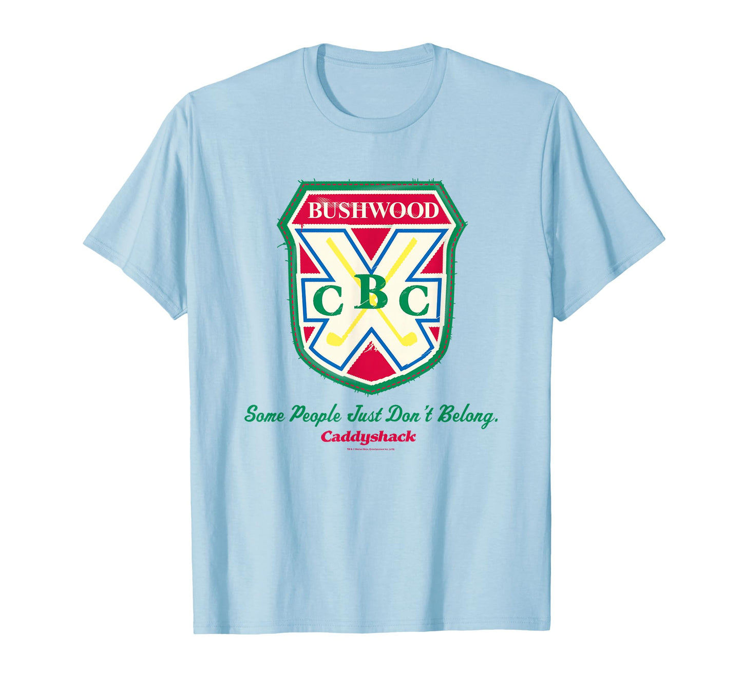 Caddyshack Bushwood CBC Crest T-Shirt