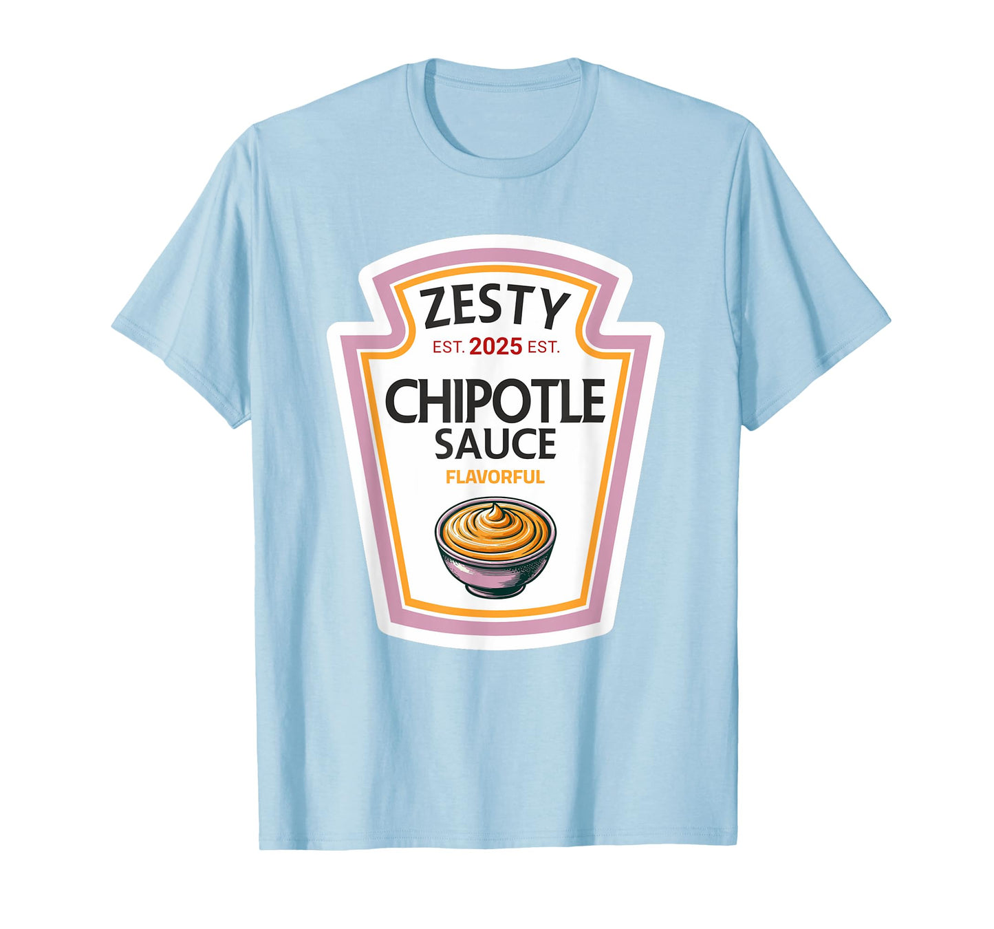funny halloween shirt 2025 Gift Zesty Chipotle Sauce DIY T-Shirt