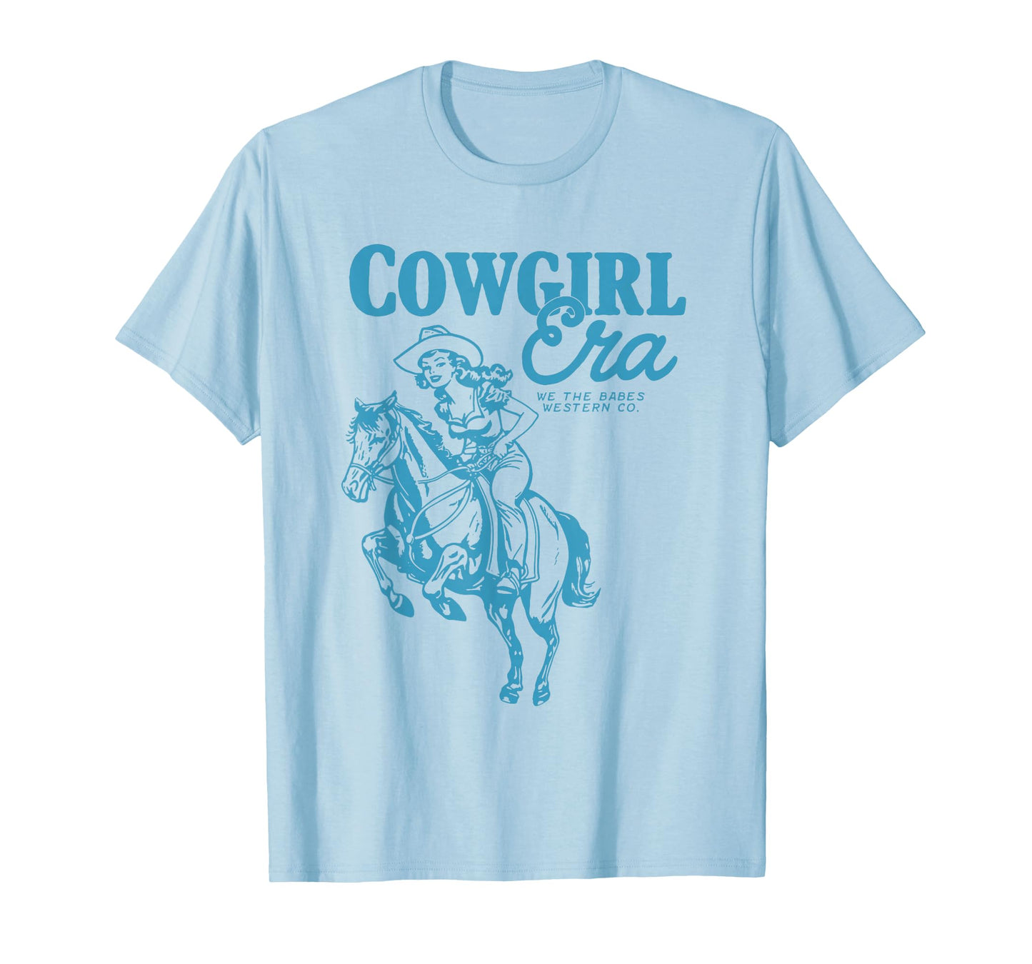 Cowgirl Era Vintage Inspired Western Aesthetic Trendy T-Shirt