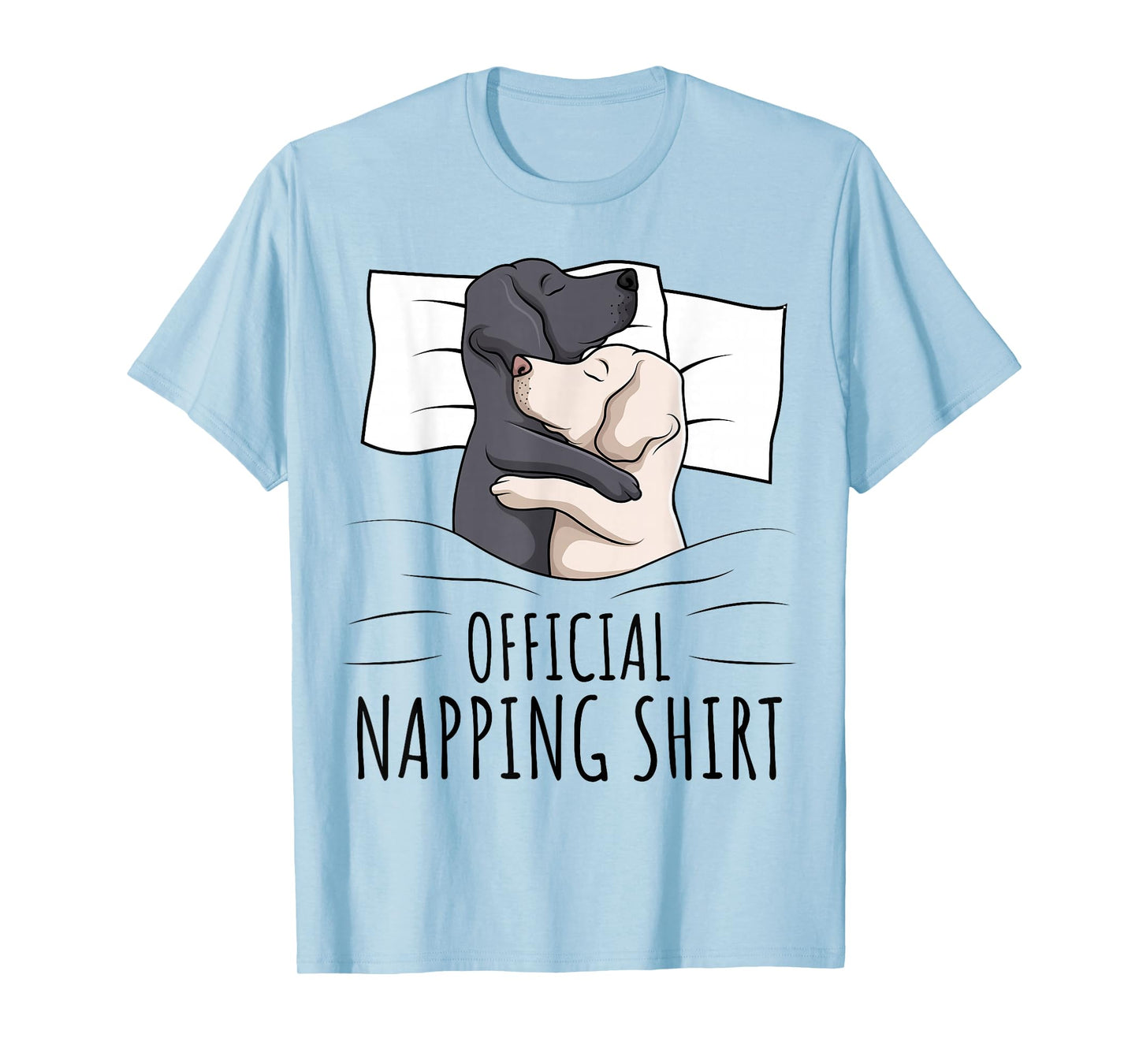 Sleeping Labrador Retriever Lab Dog Official Napping T-Shirt