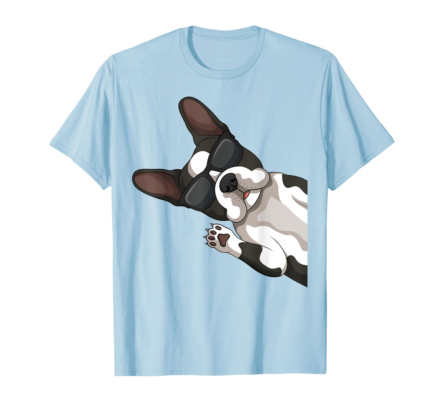 Boston Terrier Bostie Dog Kids Men T-Shirt