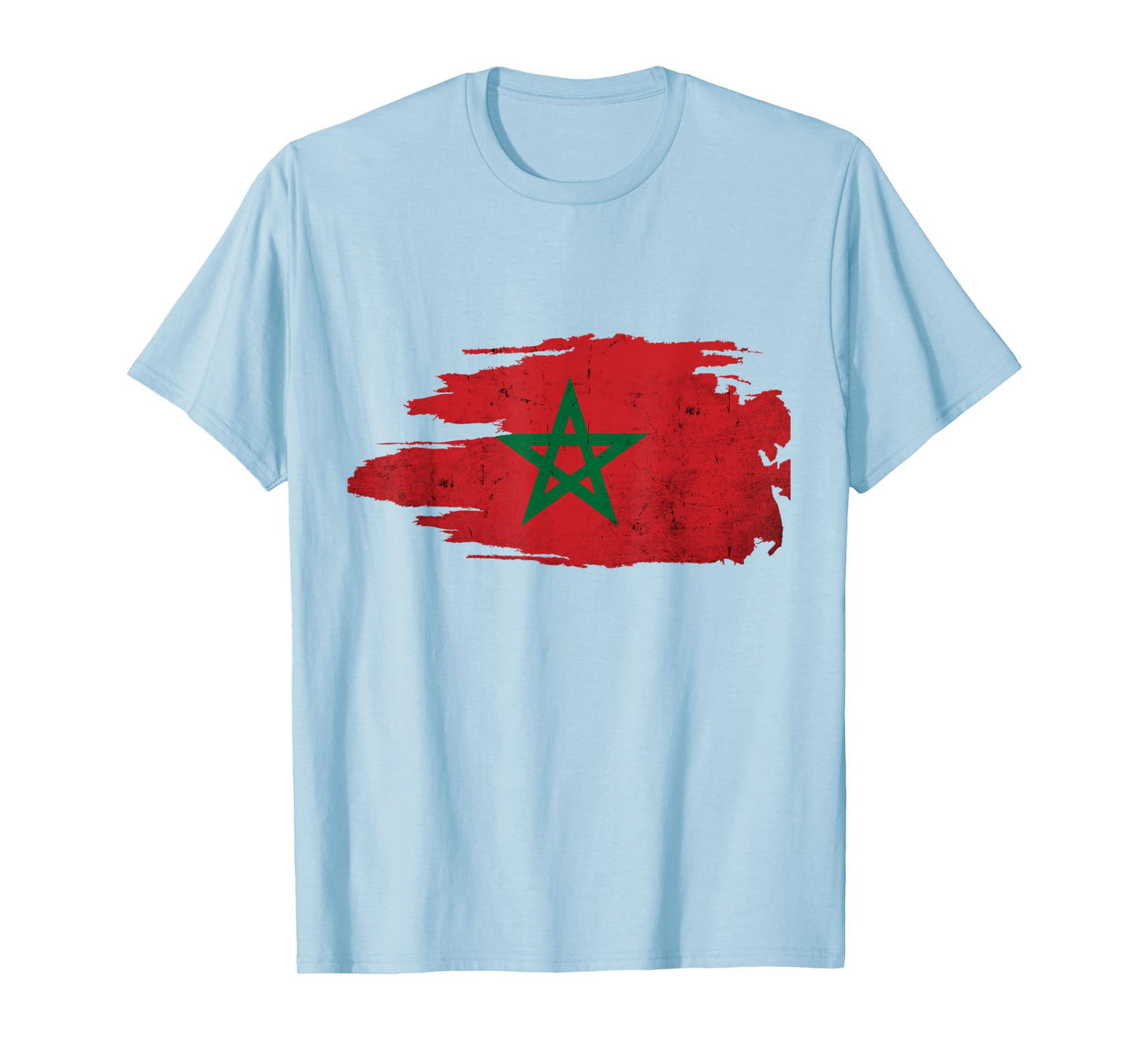 Morocco Moroccan Flag Soccer Football Lover T-Shirt