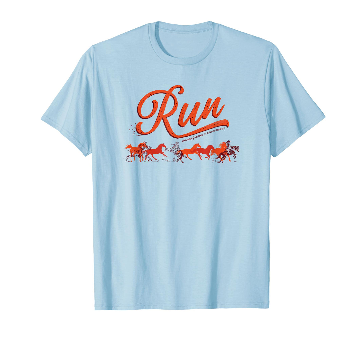 Miranda Lambert Run Postcards From Texas T-Shirt