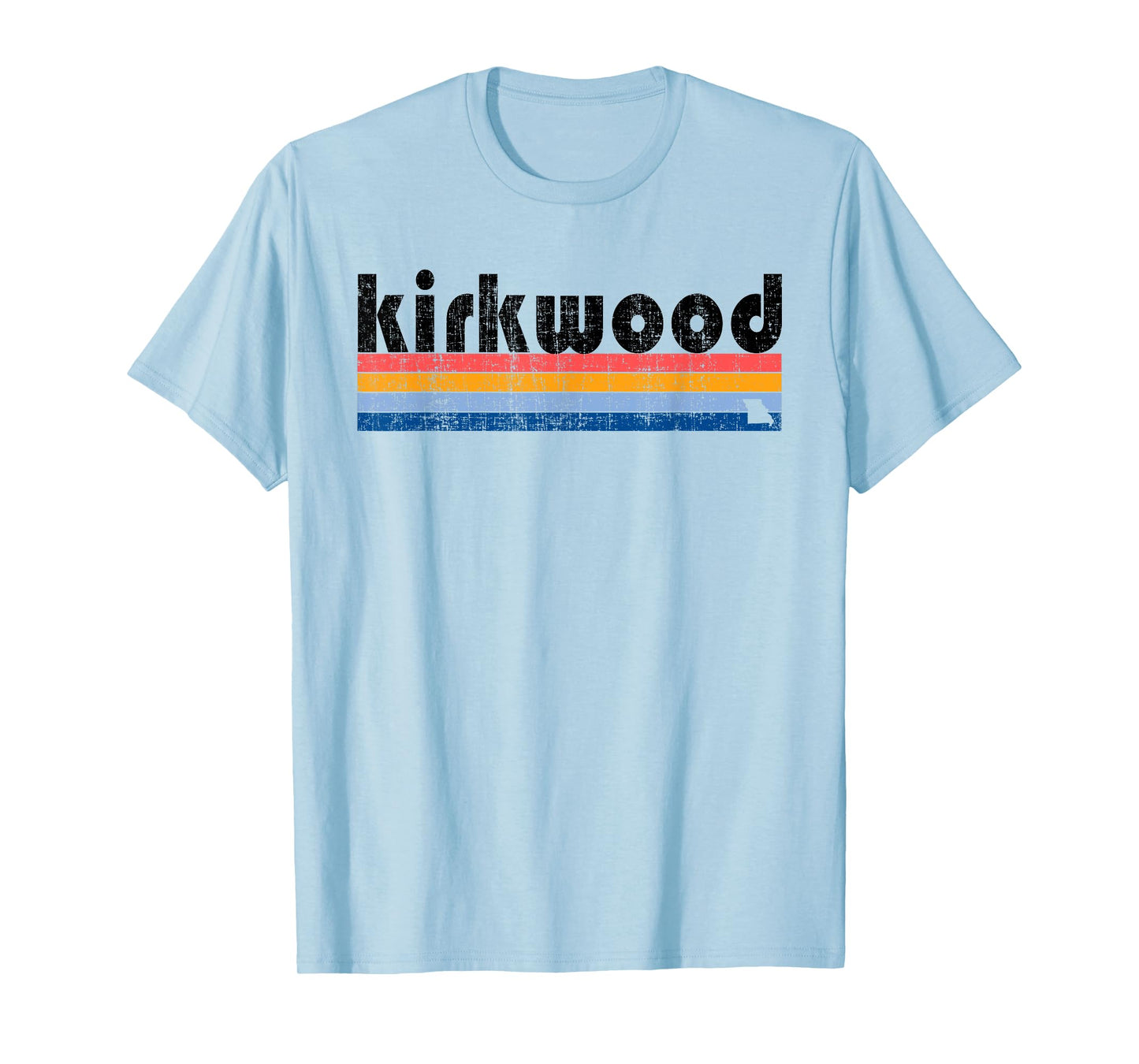 Vintage 80s Style Kirkwood MO T-Shirt T-Shirt