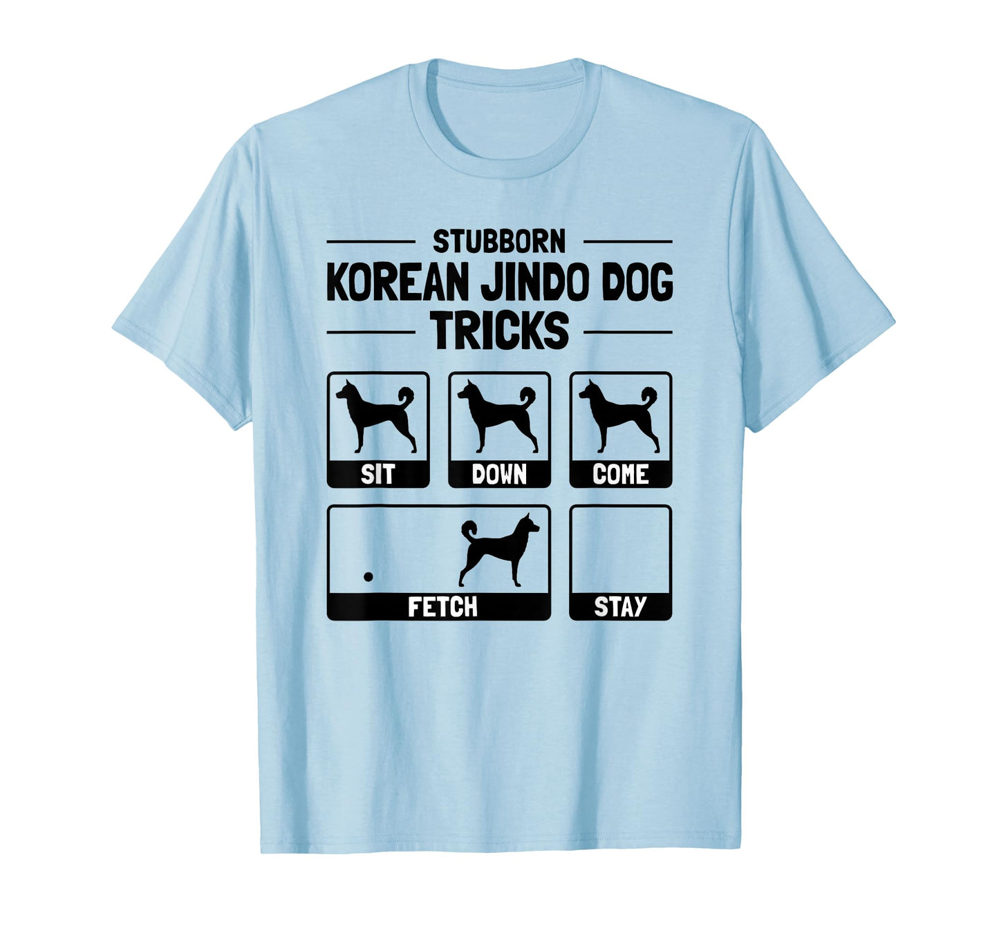 Hilarious Korean Jindo Dog Owner Meme Dog Training Tee T-Shirt