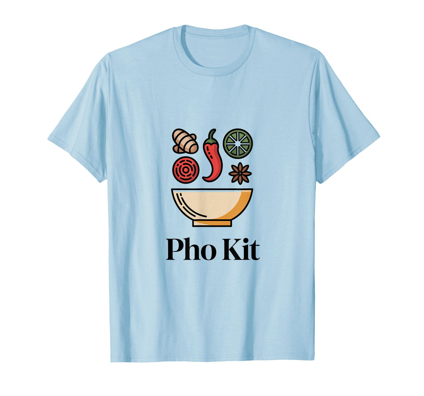 Pho Kit Soup Ingredients Pho Broth at Home Funny Pho Lover T-Shirt