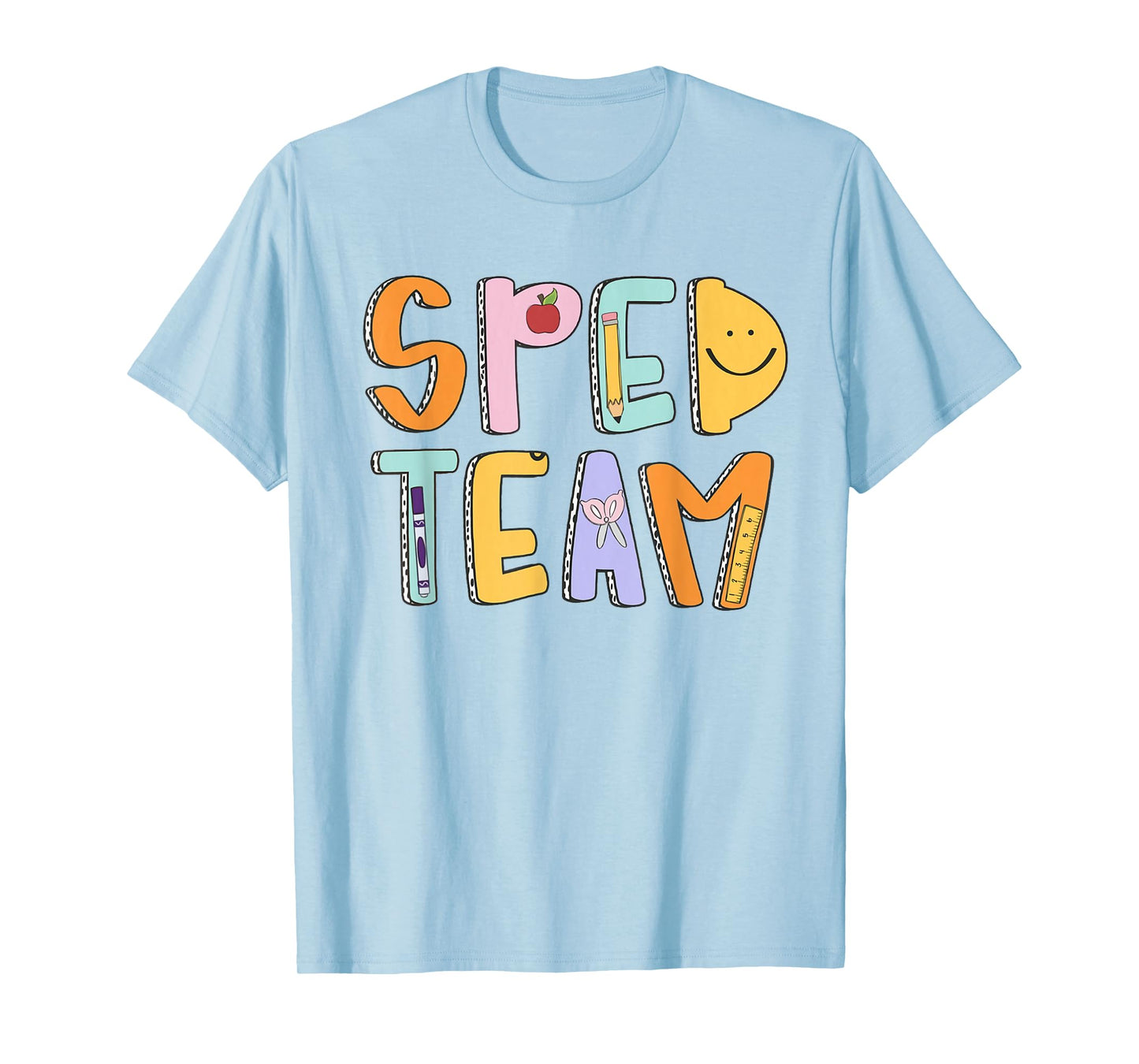 Women Special Education Teacher Back To School SPED Team T-Shirt