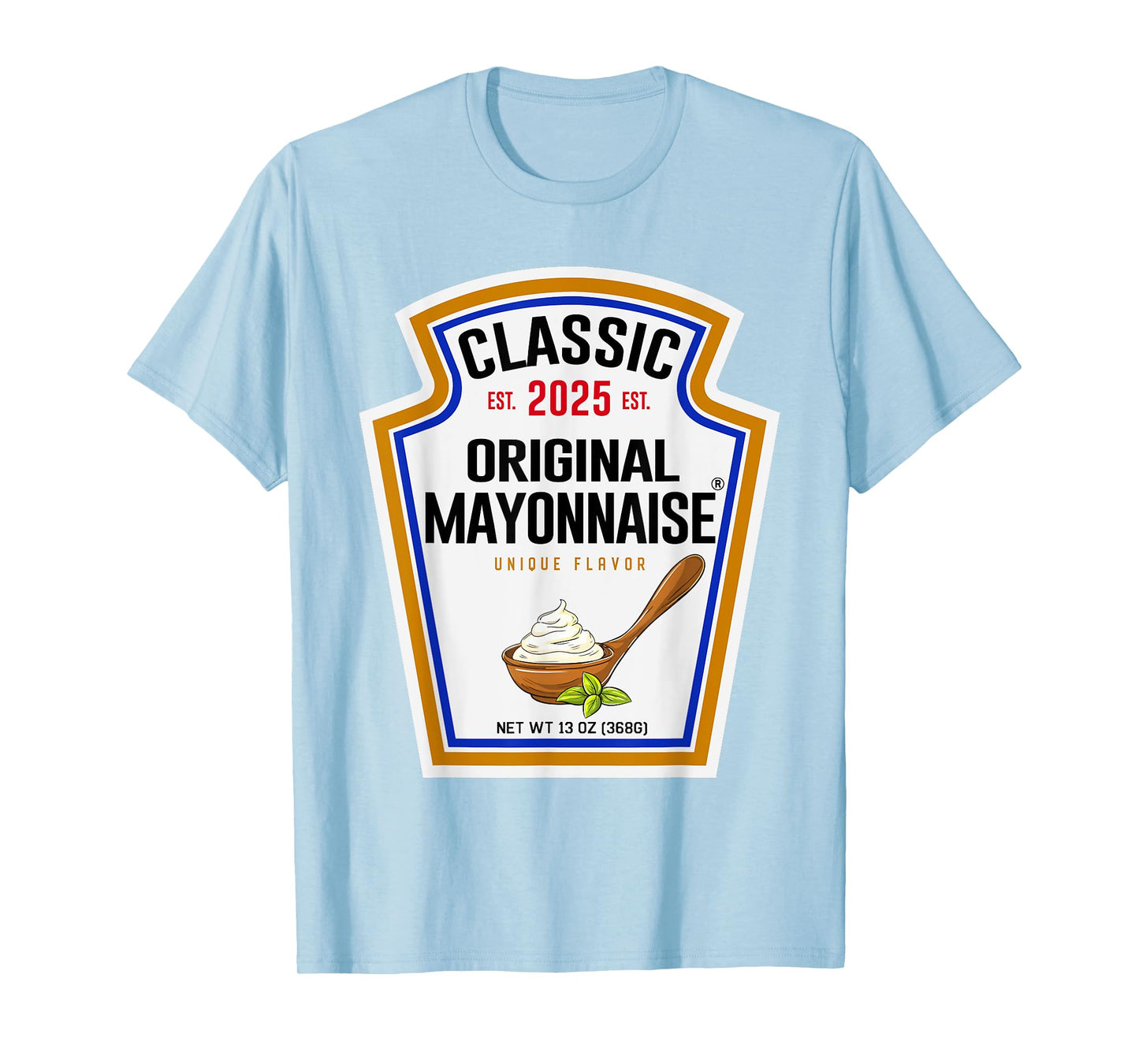 Mayonnaise DIY Halloween Costume Matching Funny Group Mayo T-Shirt
