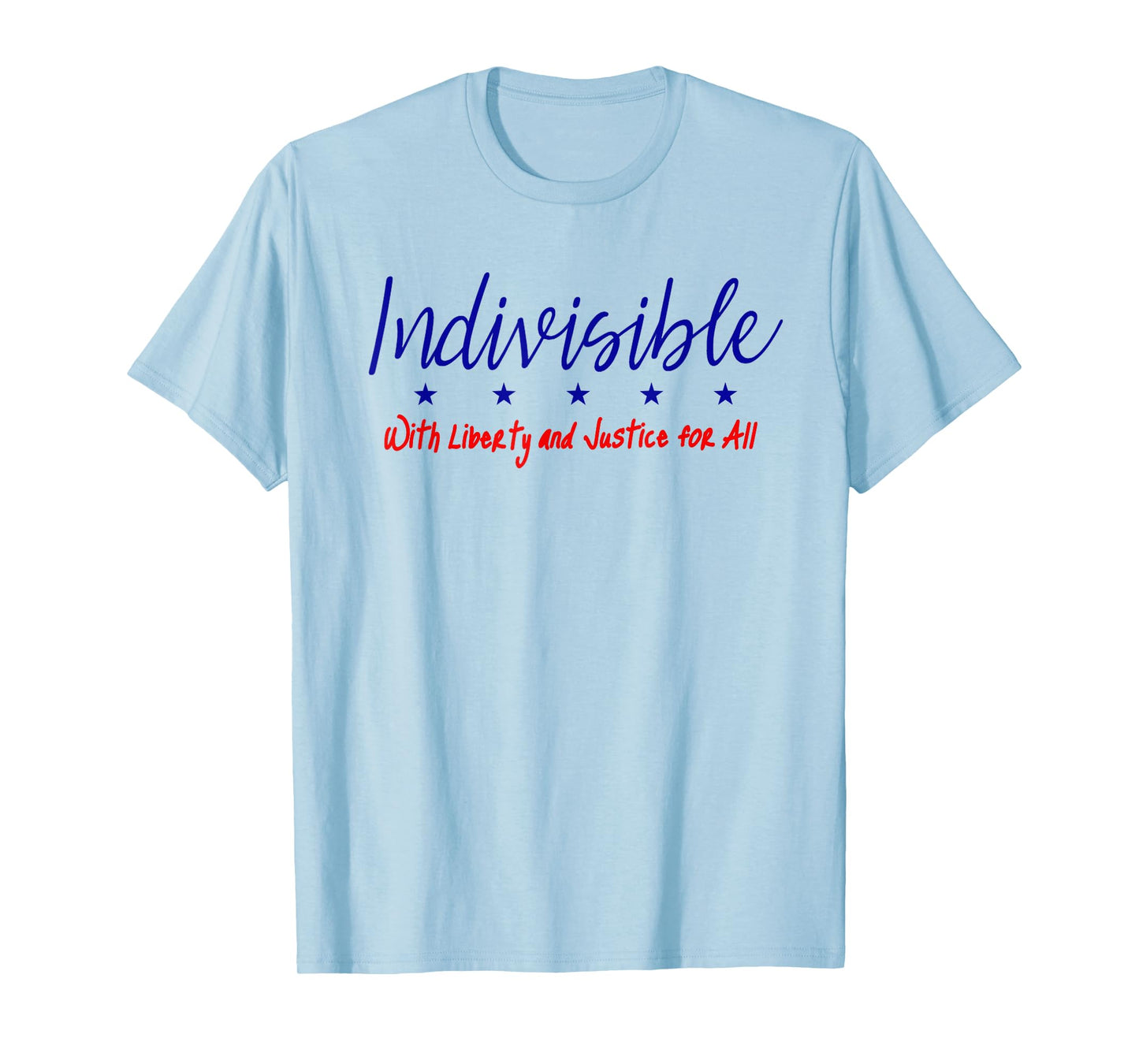 Indivisible T Shirt Progressive Liberal Feminist Democrat T-Shirt