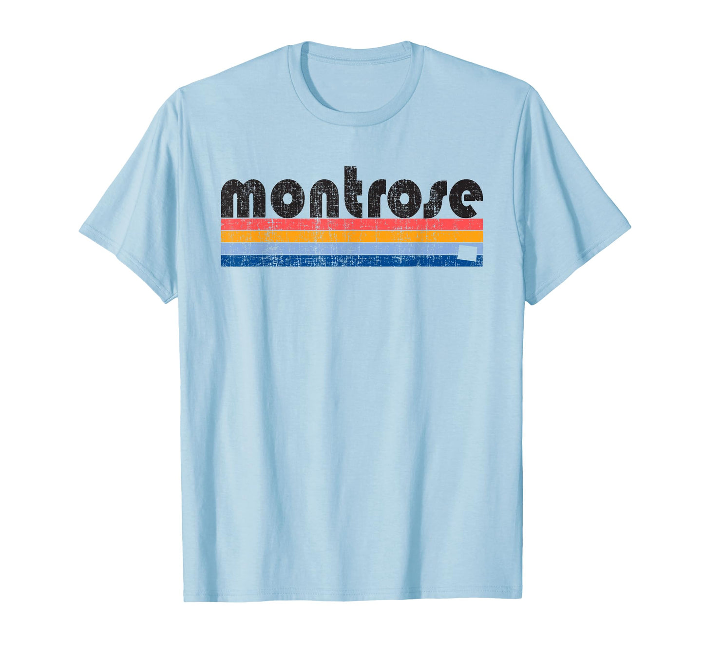 Vintage 80s Style Montrose CO T-Shirt T-Shirt